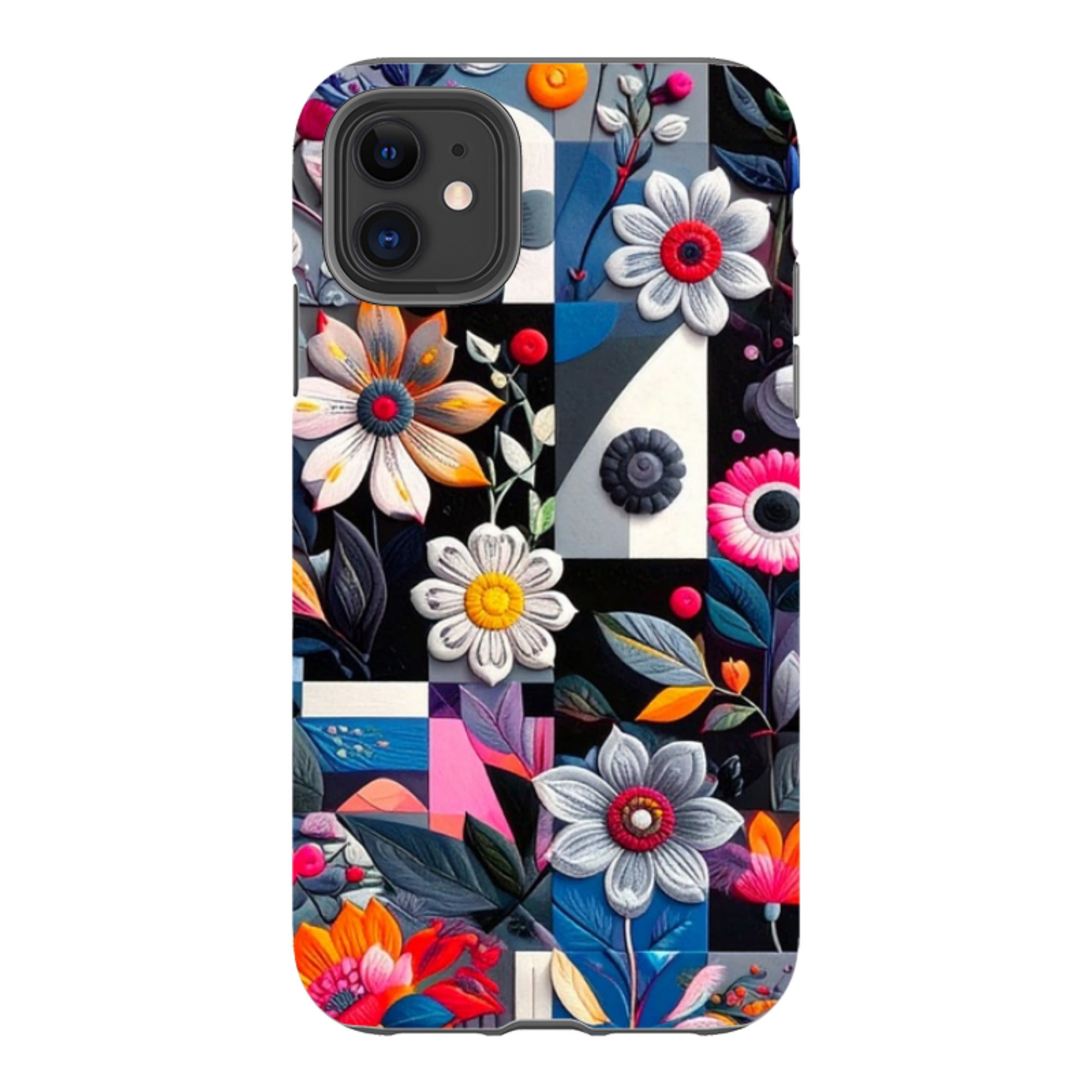iPhone Tough Case - Summer Petal Garden