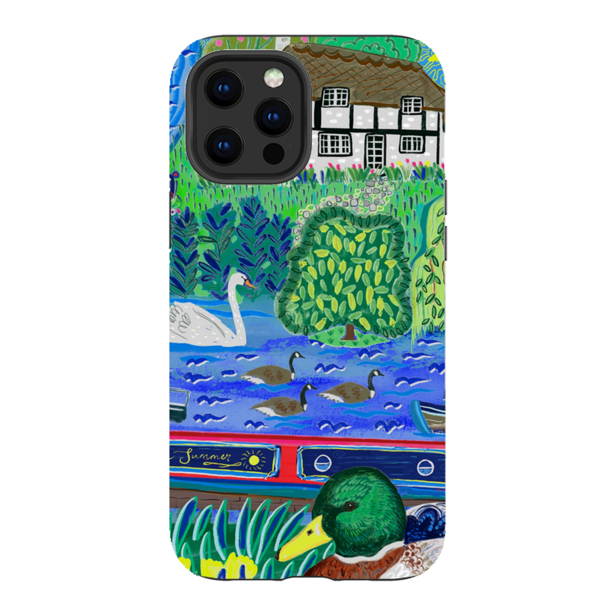 iPhone Tough Case - Canalside By Emma Frances Grant