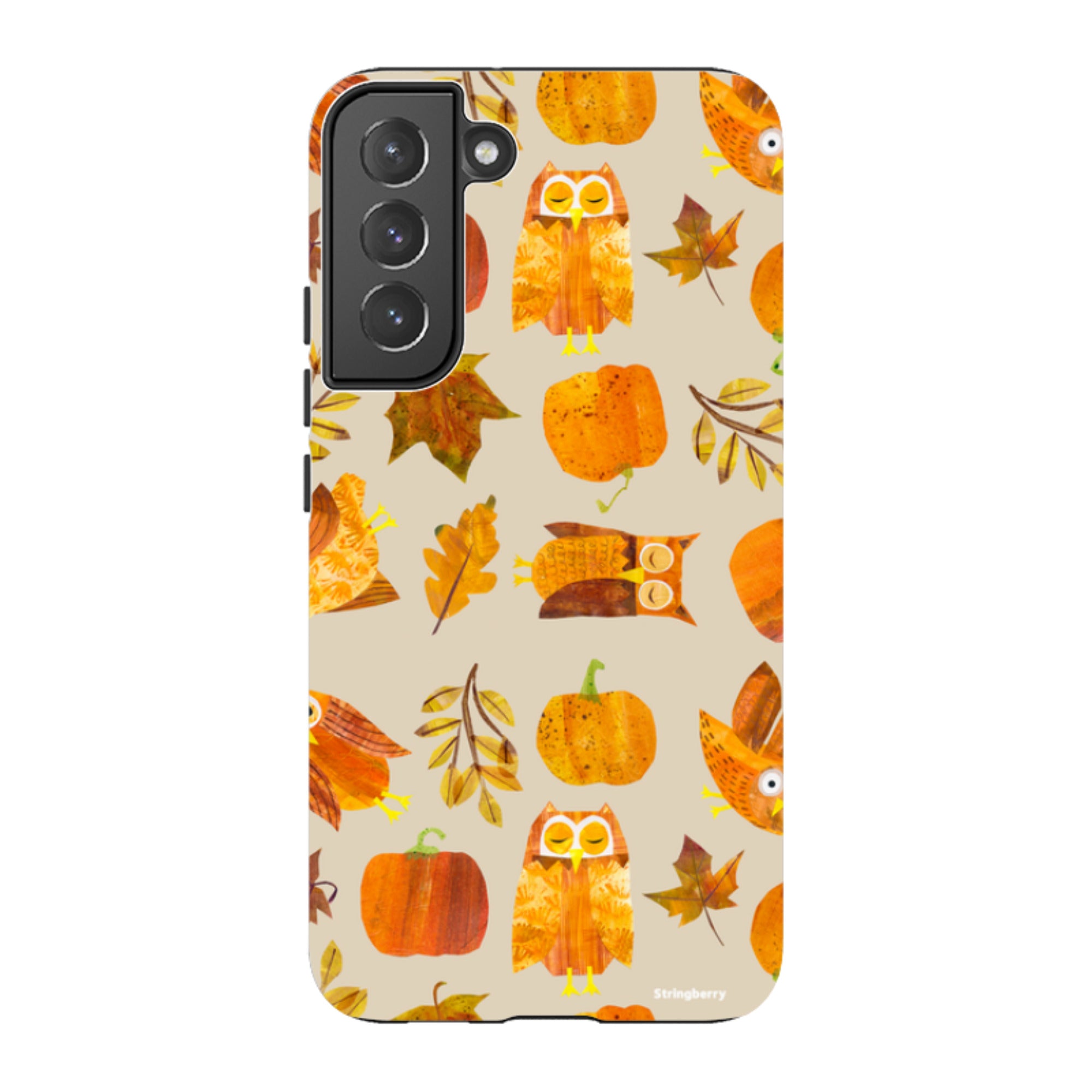 Samsung Tough Case - Pumpkins and Owls By Tracey English