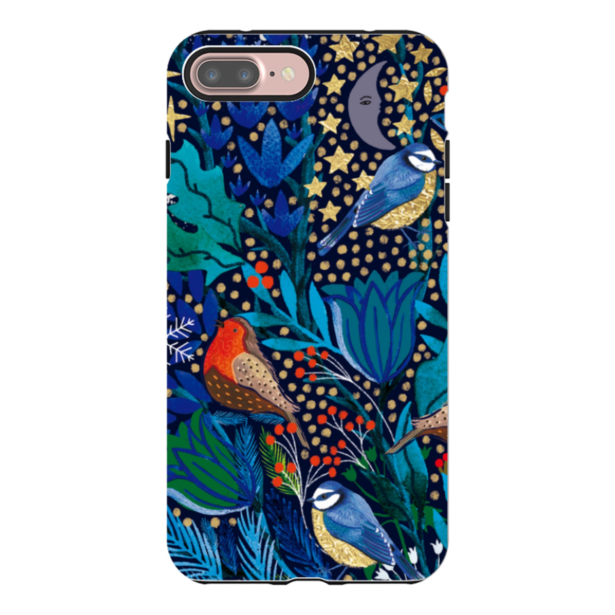 iPhone Tough Case - Xmas Robin I By Emma Frances Grant