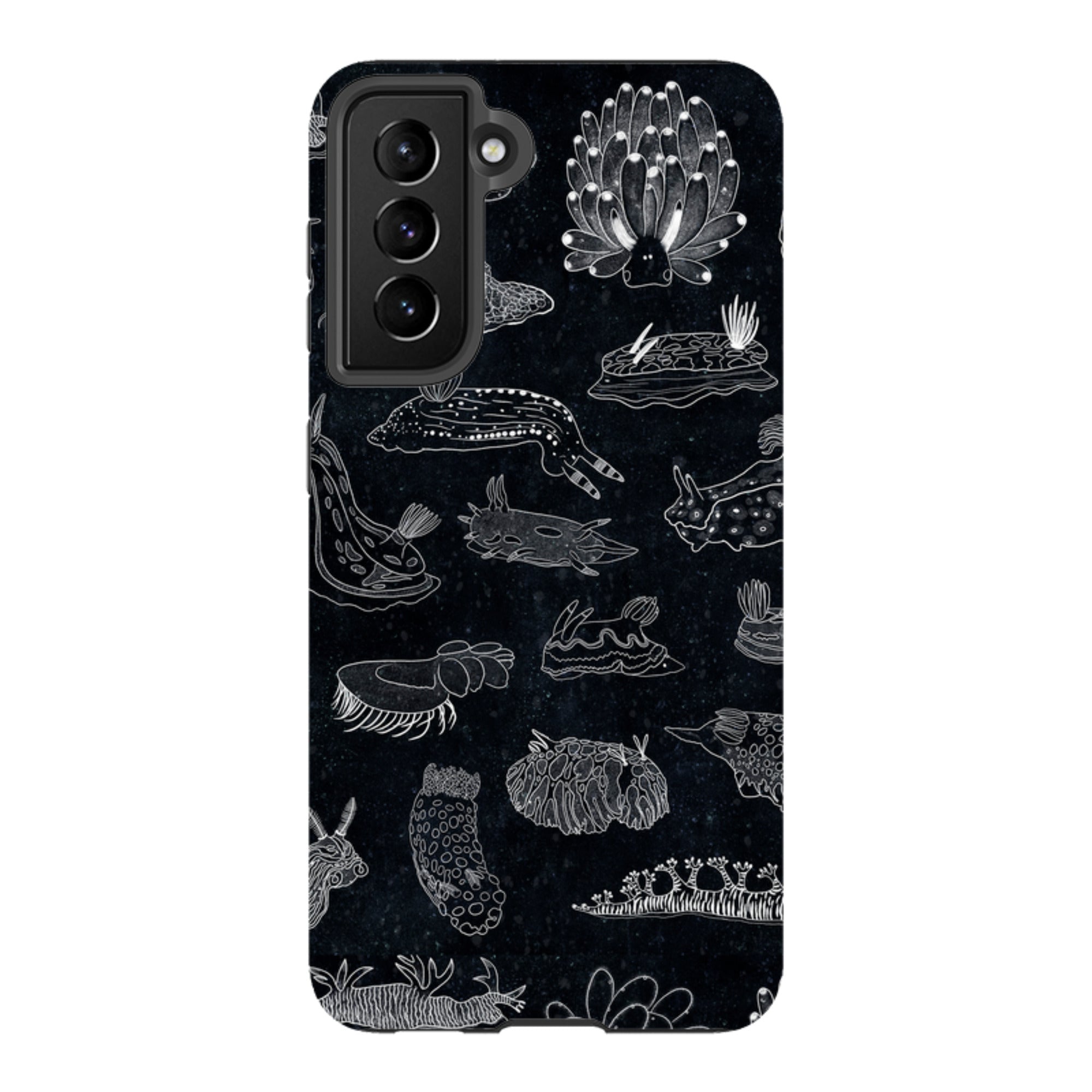 Samsung Tough Case - Nudibranch Line Drawing By Katherine Quinn