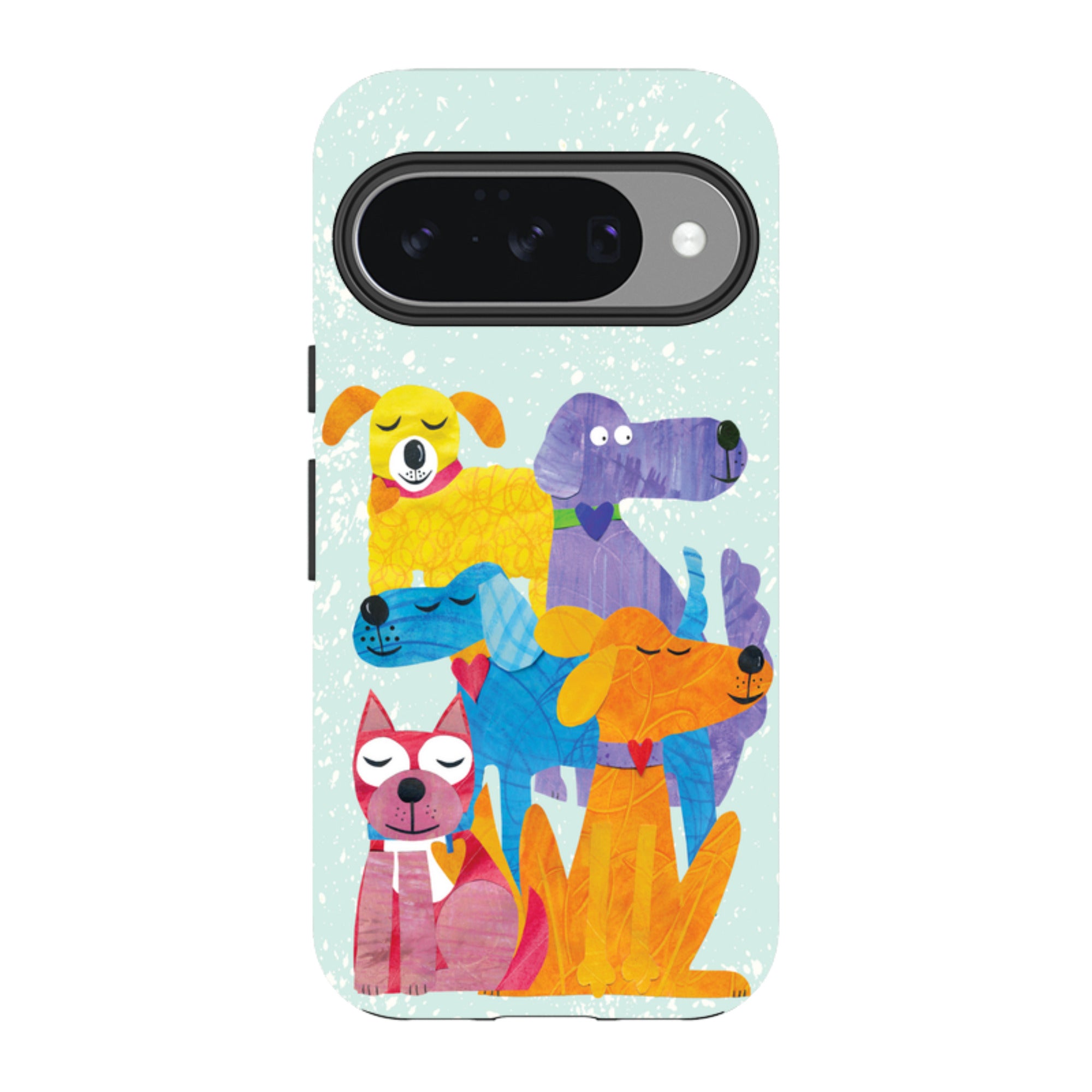 Google Tough Case - Patch Work Pups By Tracey English