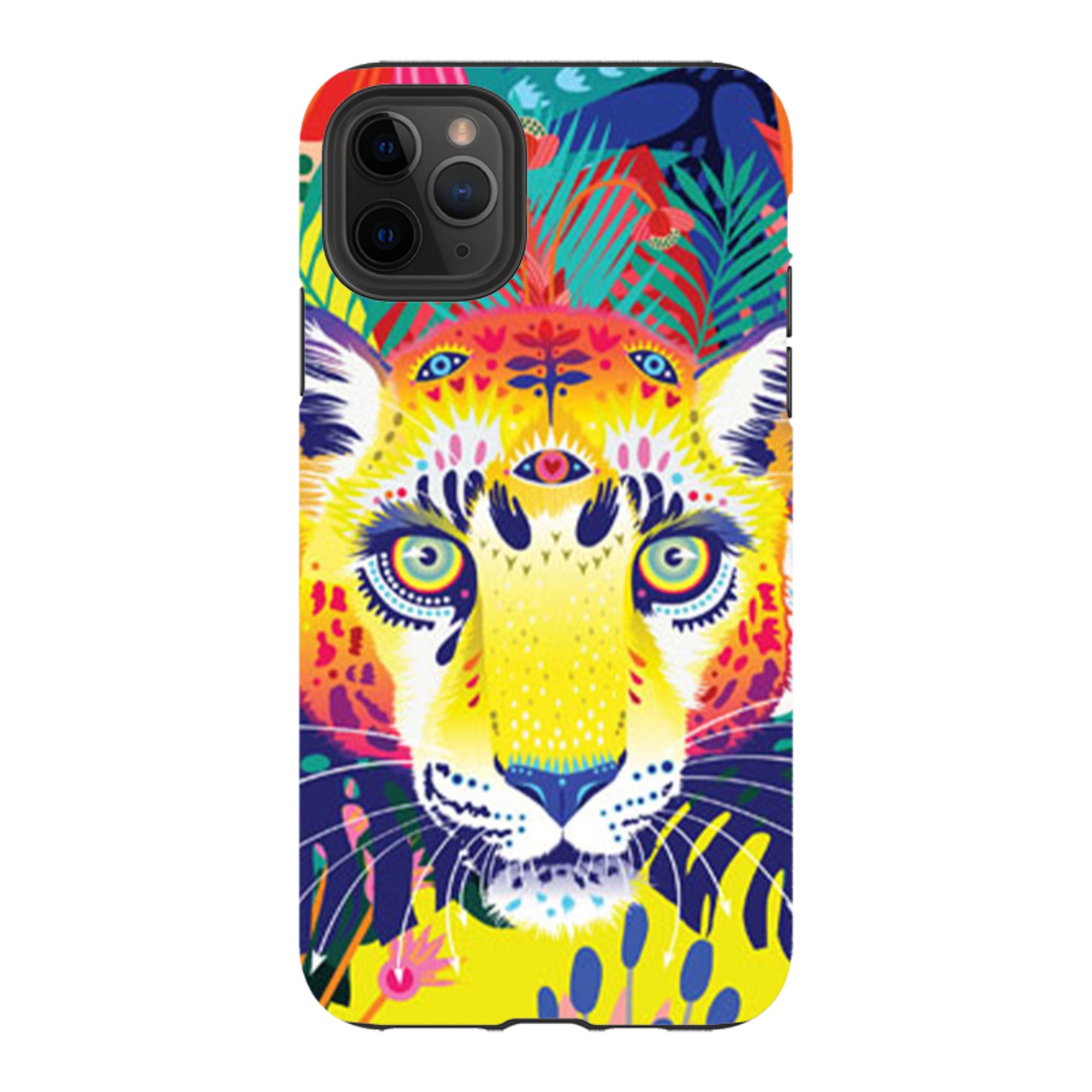iPhone Tough Case - Leopard By Mia Underwood