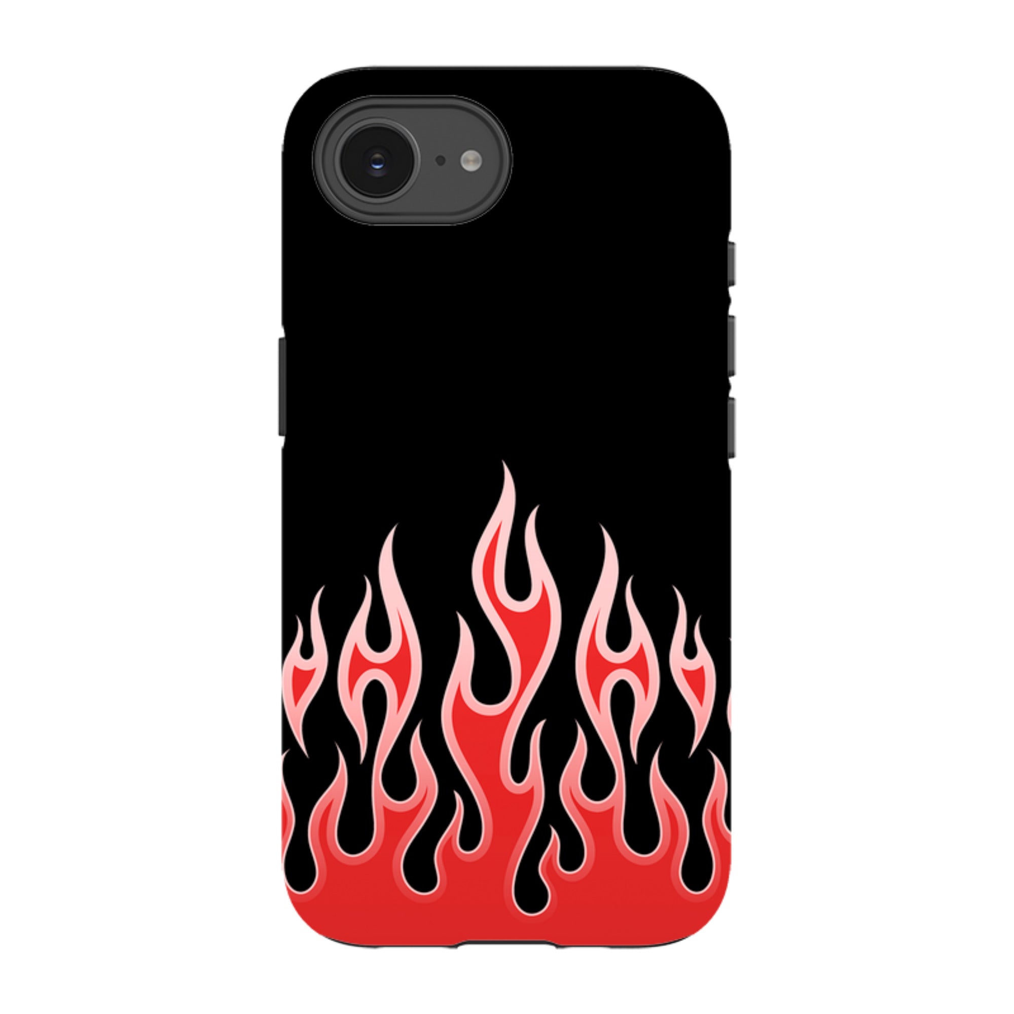 iPhone Tough Case - Red Flames