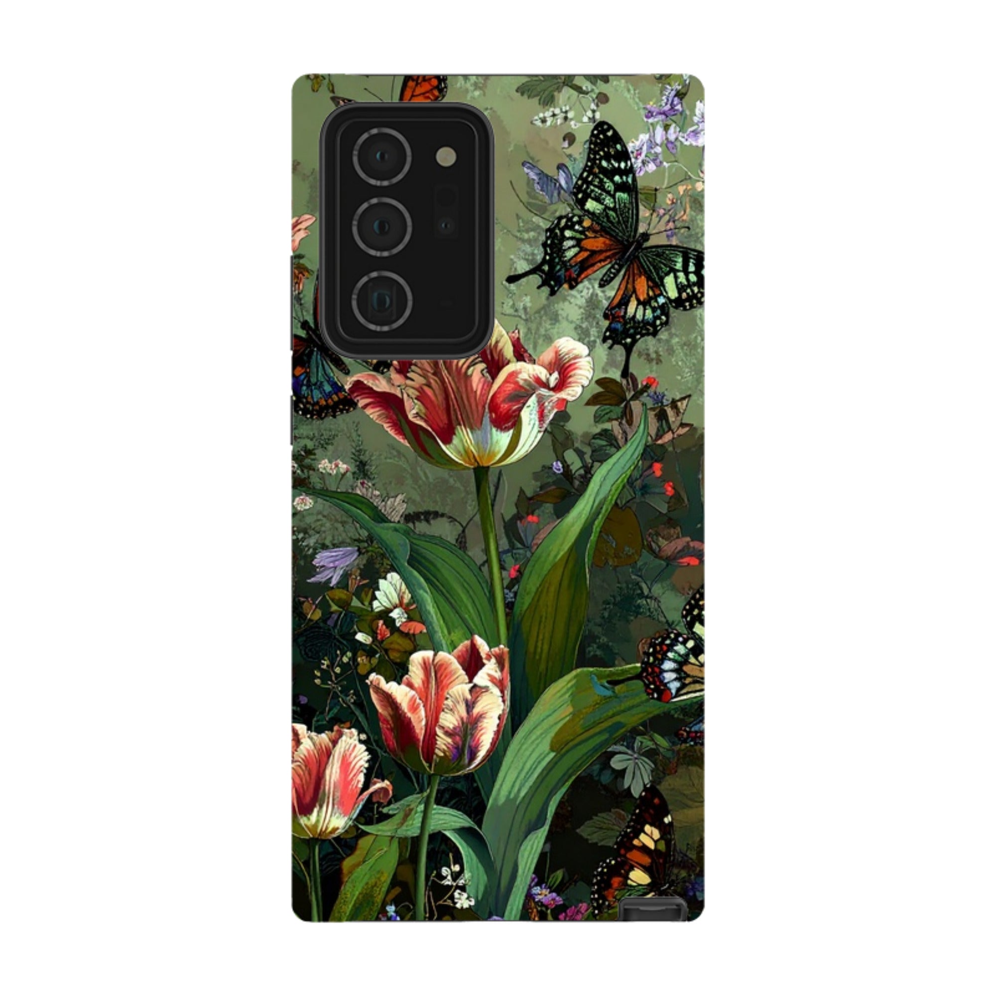 Samsung Tough Case - Green Vyne Butterflies