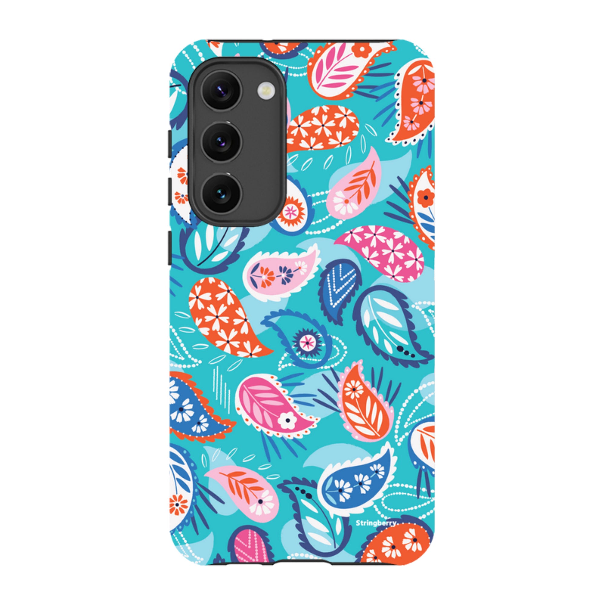 Samsung Tough Case - Paisley Blue By Ali Brookes
