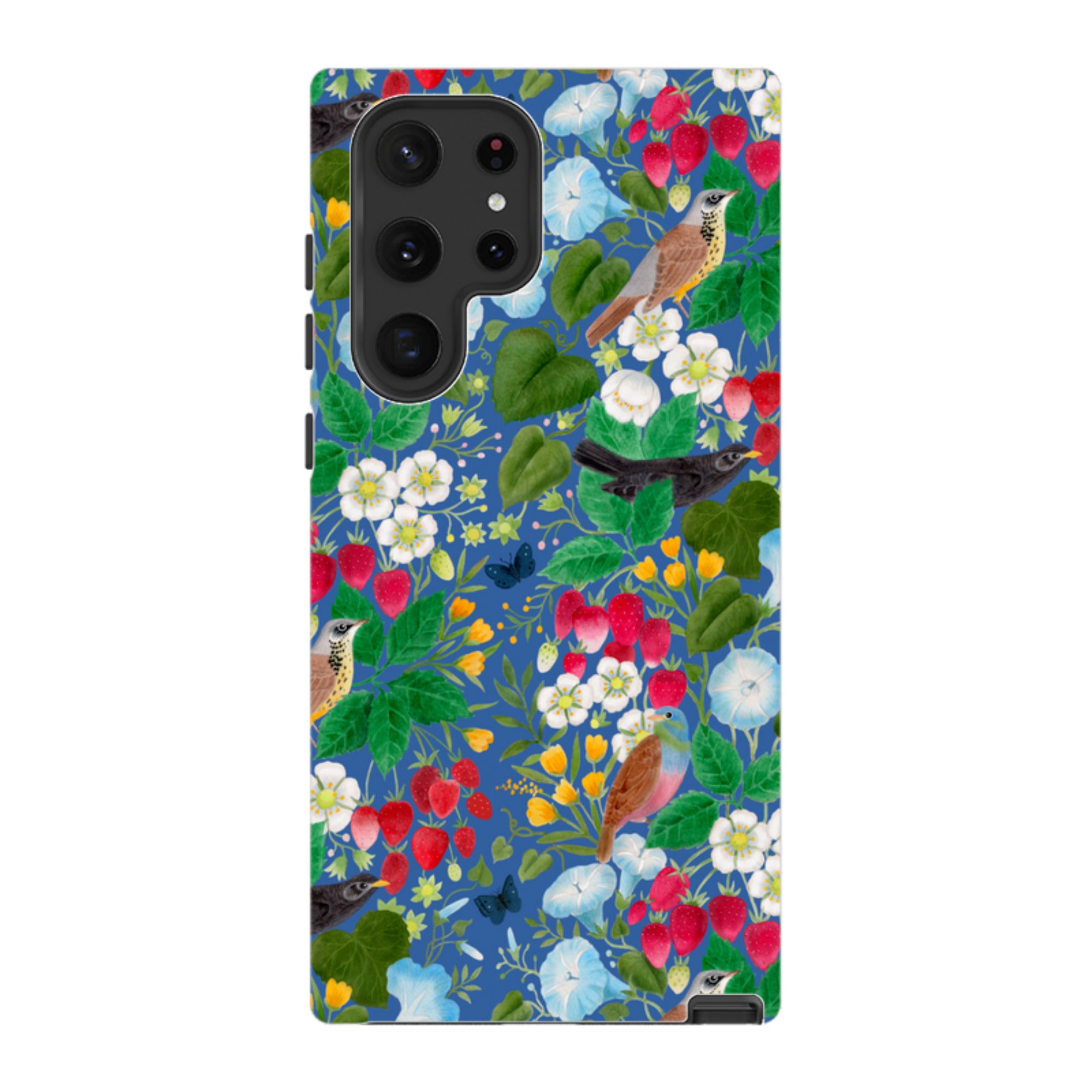 Samsung Tough  Case - Strawberry Thief By Bex Parkin
