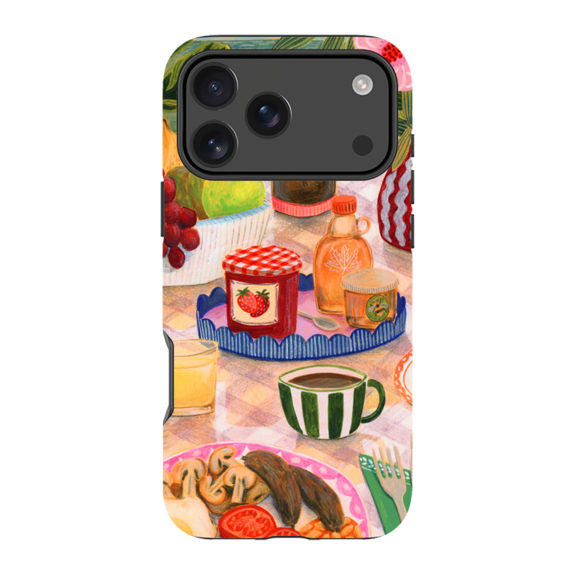 iPhone Tough Case - Holiday Breakfast By Lee Foster Wilson