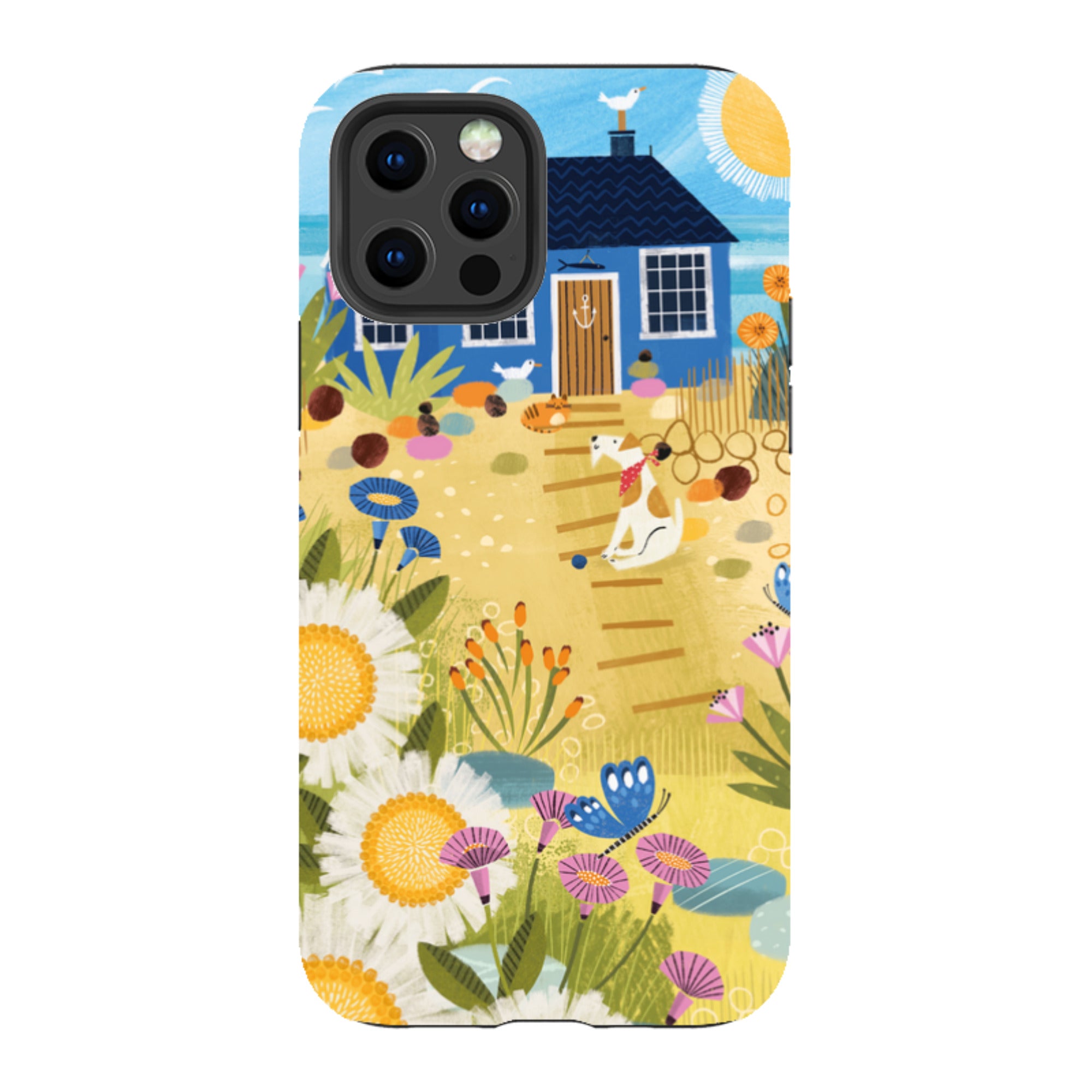 iPhone Case - Beach House By Ali Brookes