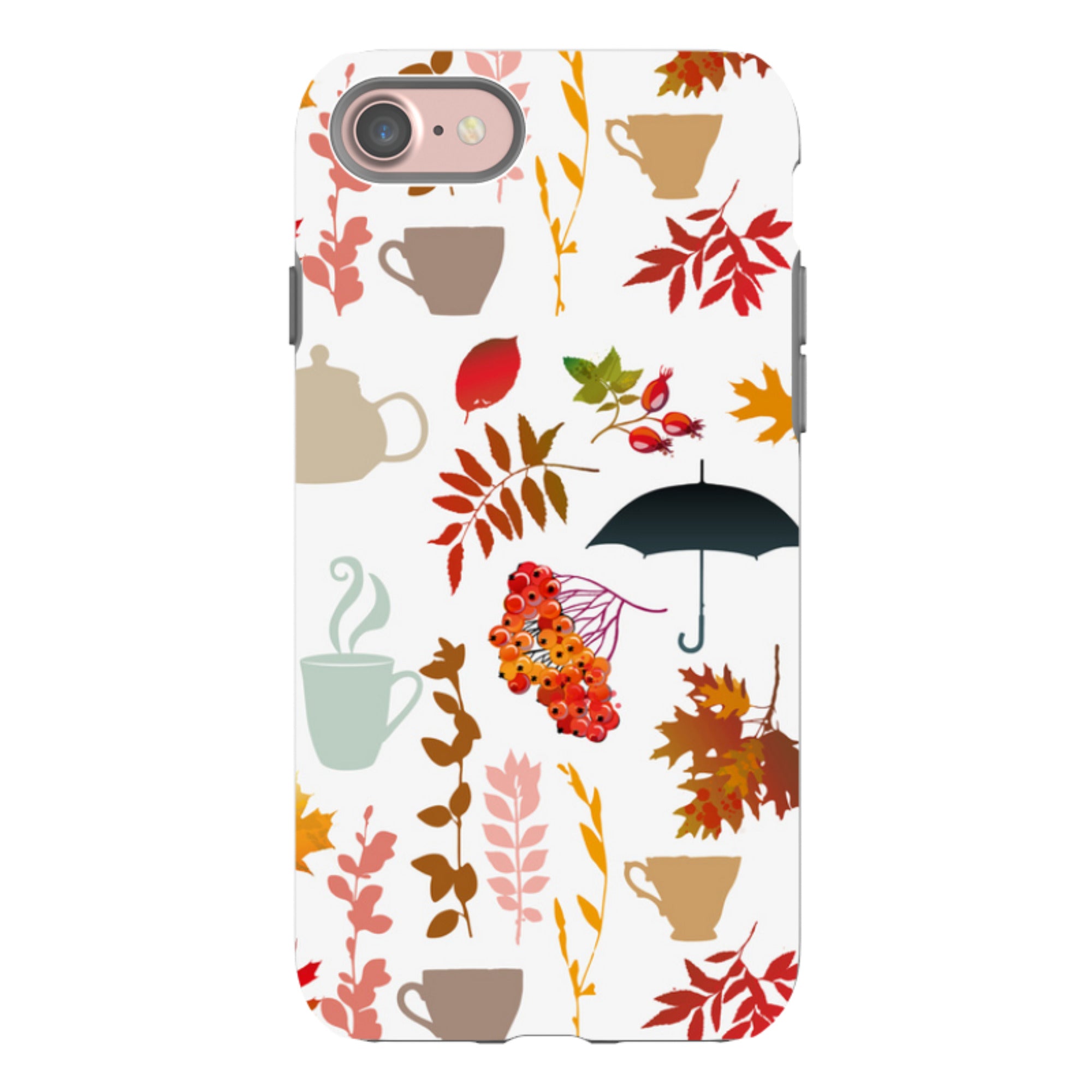 iPhone Tough Case - Autumn Pattern