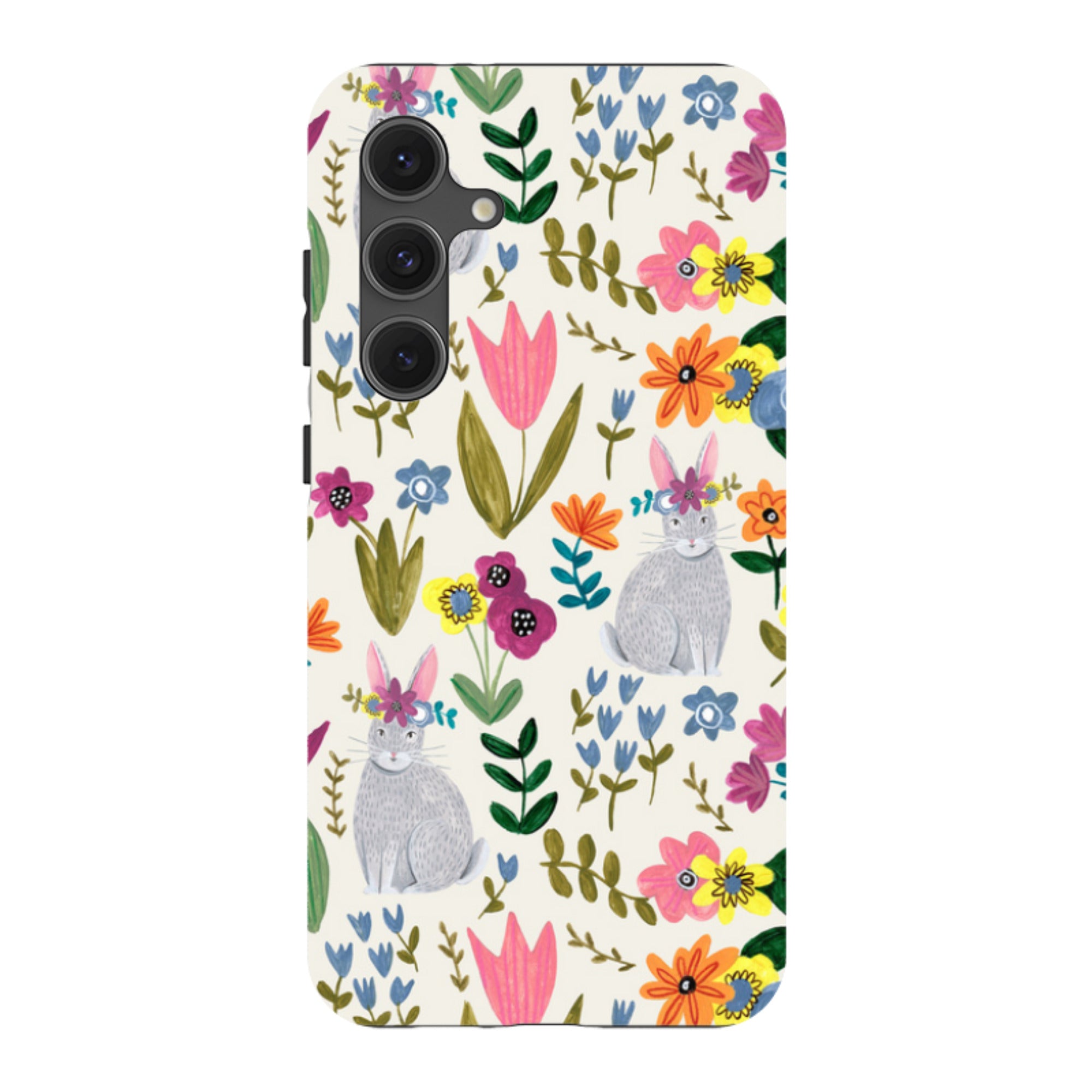 Samsung Tough Case - Rabbit Floral By Caroline Bonne Muller