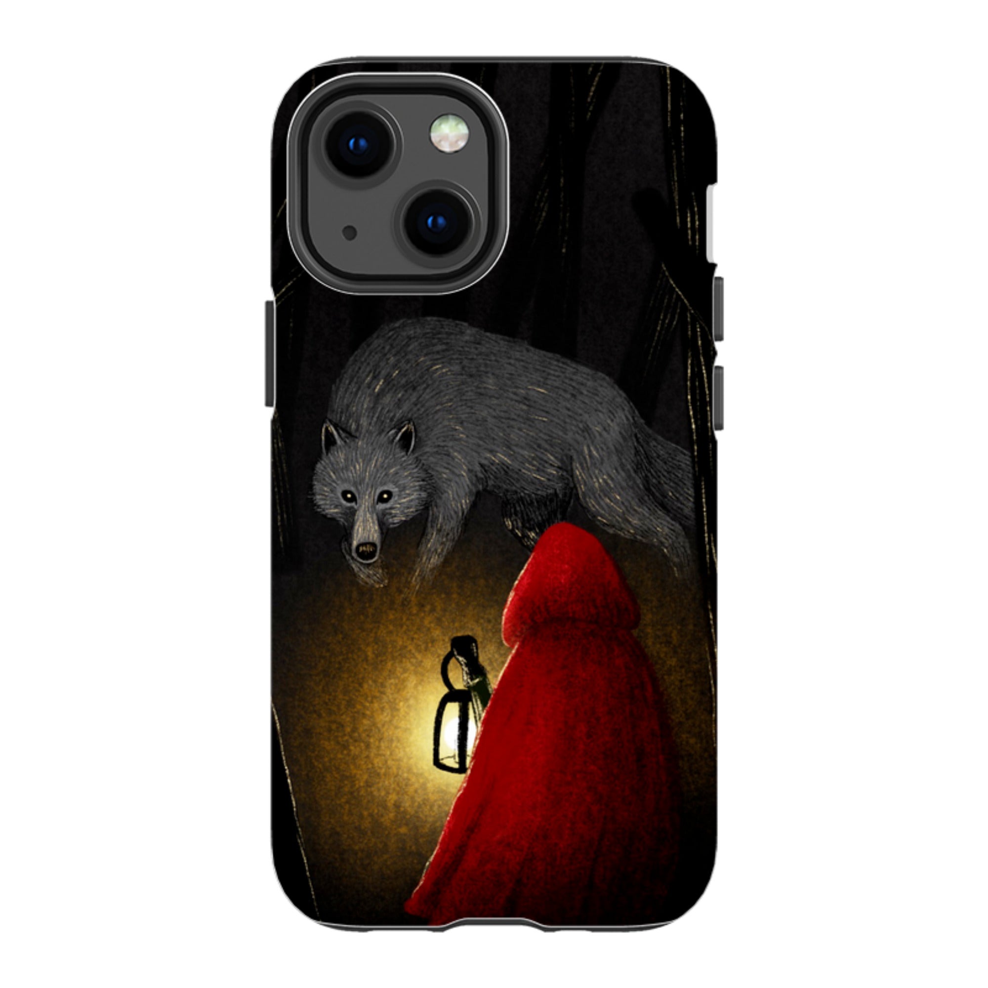 iPhone Tough Case - Riding Hood By Anna Stead