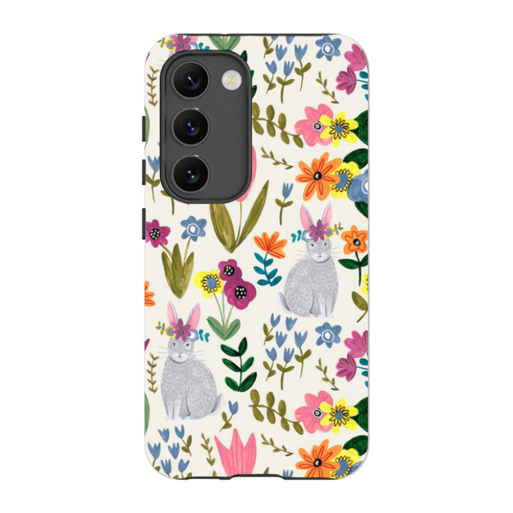 Samsung Tough Case - Rabbit Floral By Caroline Bonne Muller