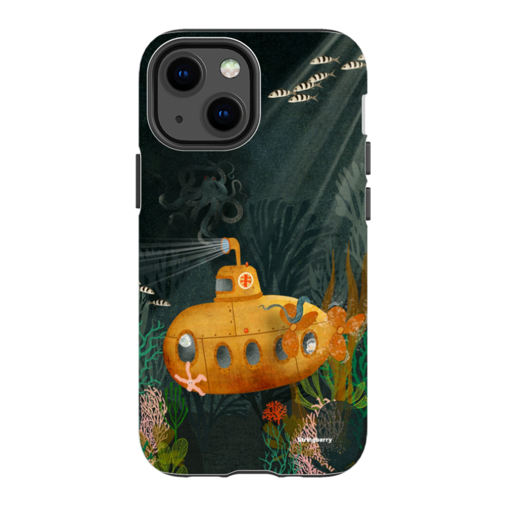iPhone Tough Case - Submarine By Katherine Quinn