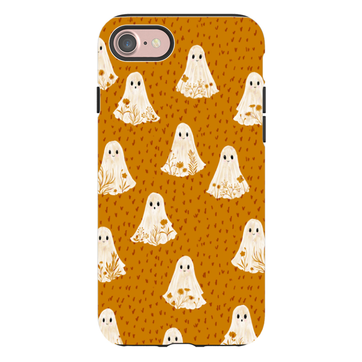 iPhone Tough Case - Floral Ghosts - Spice By Katherine Quinn