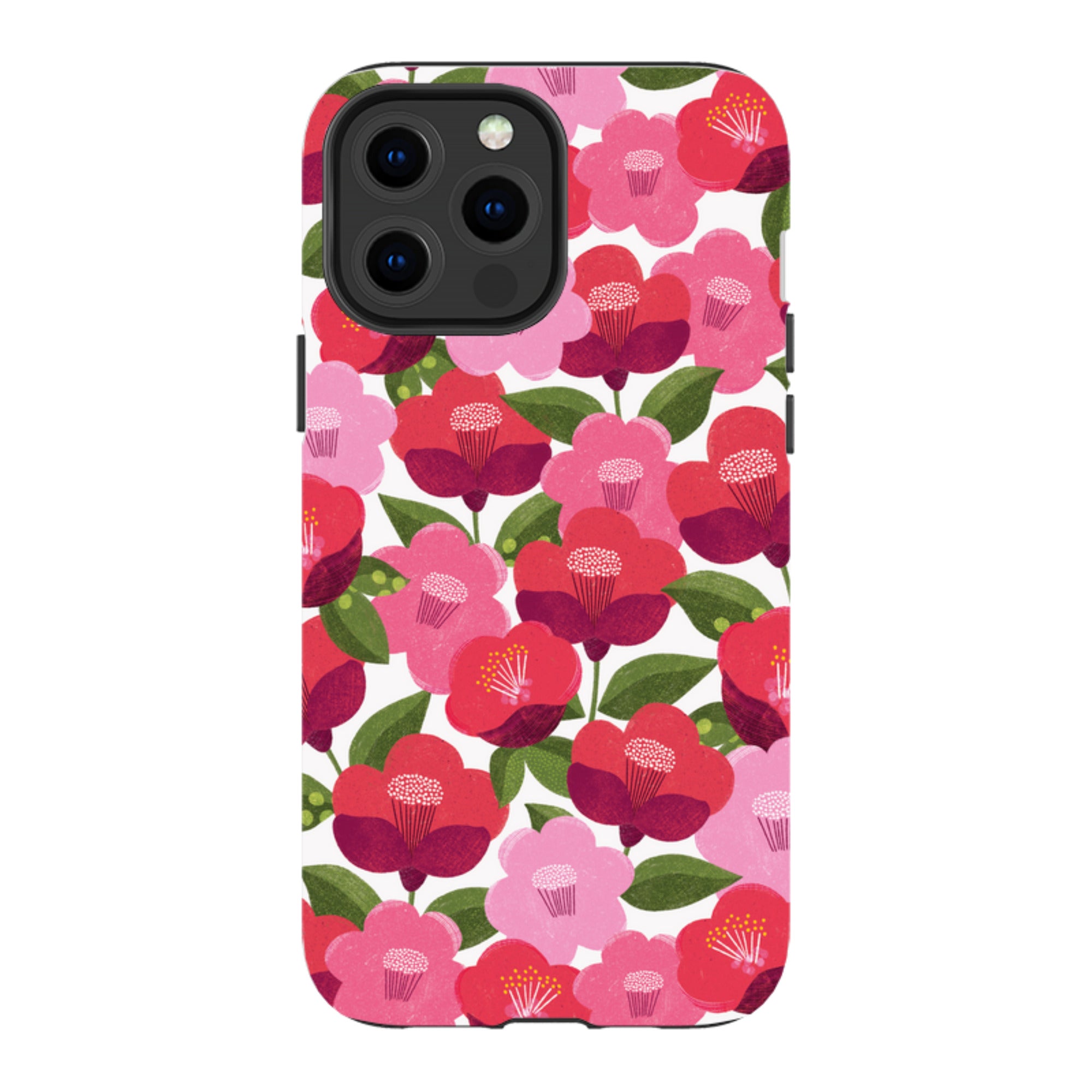 iPhone Tough Case - Camellia I By Ali Brookes