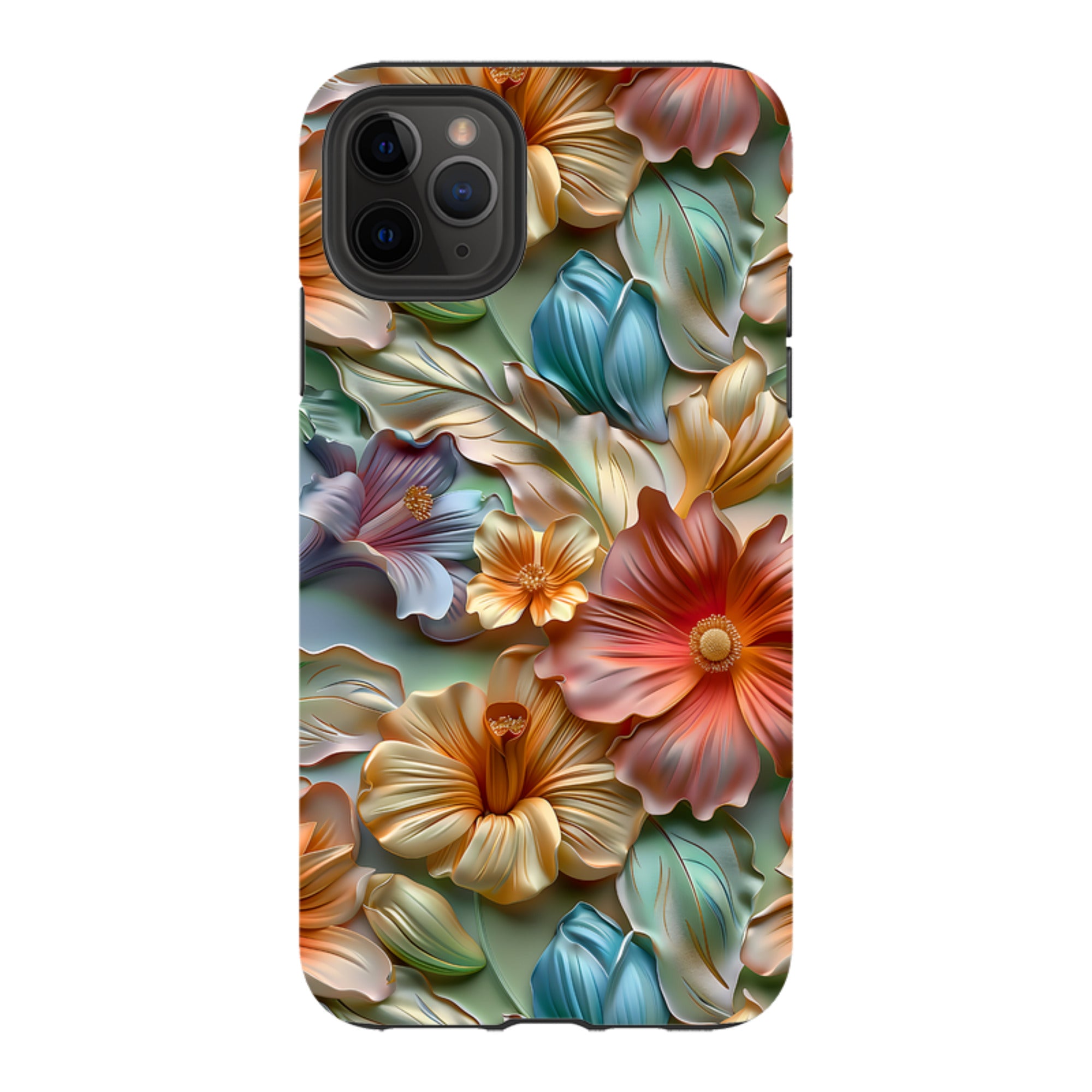 iPhone Tough Case -Dawn Floral