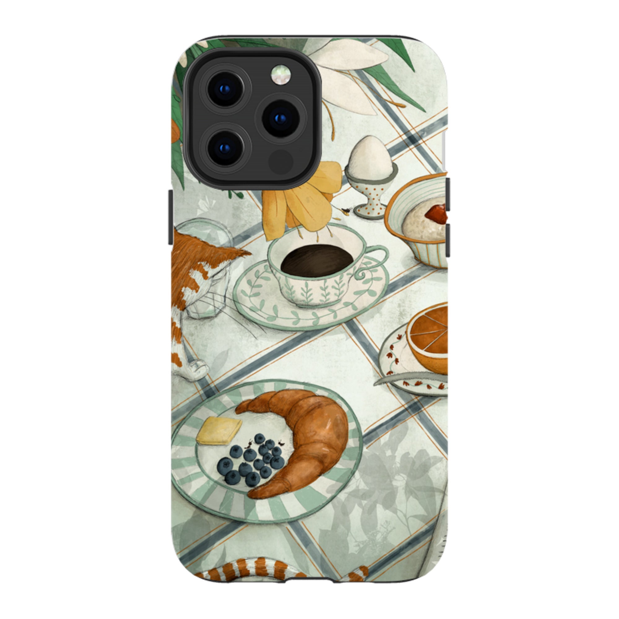 iPhone Tough Case - Hungry Friends By Maja Lindberg