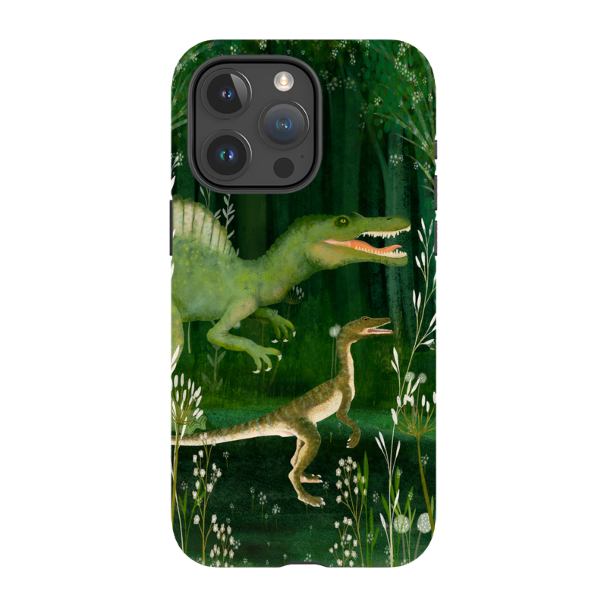 iPhone MagSafe Tough Case - Dino Park II By Katherine Quinn