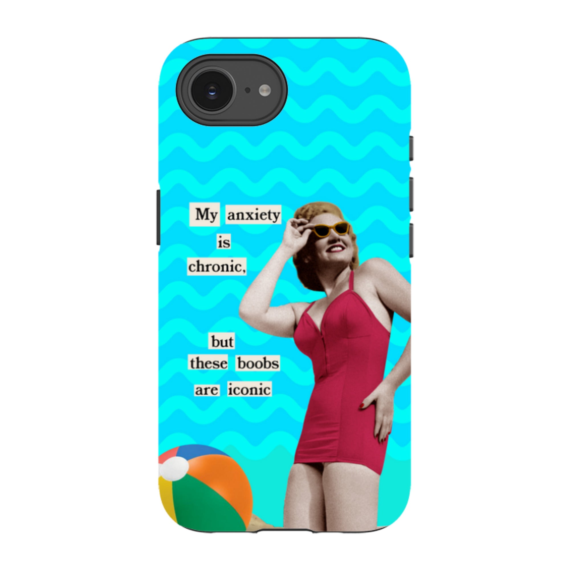 iPhone Tough Case - Boobs By Clare Jordan