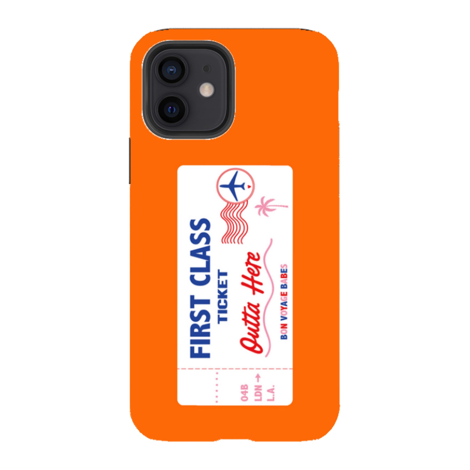 iPhone Tough Case - First Class Orange