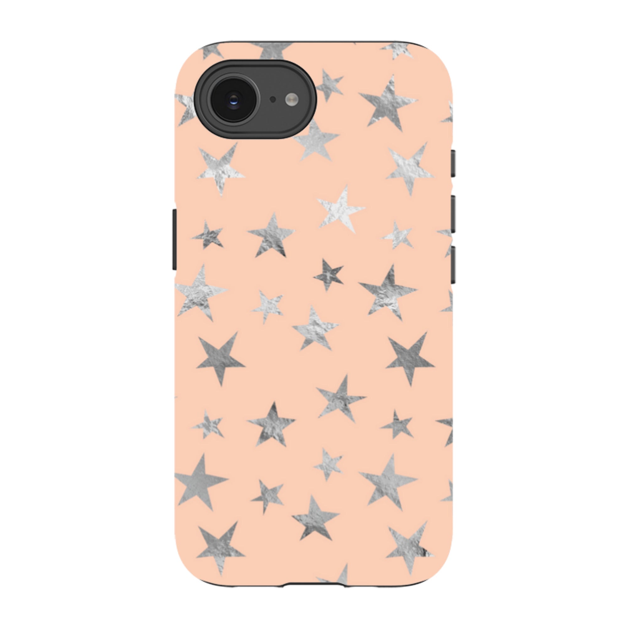 iPhone Tough Case - Pale and Silver Stars