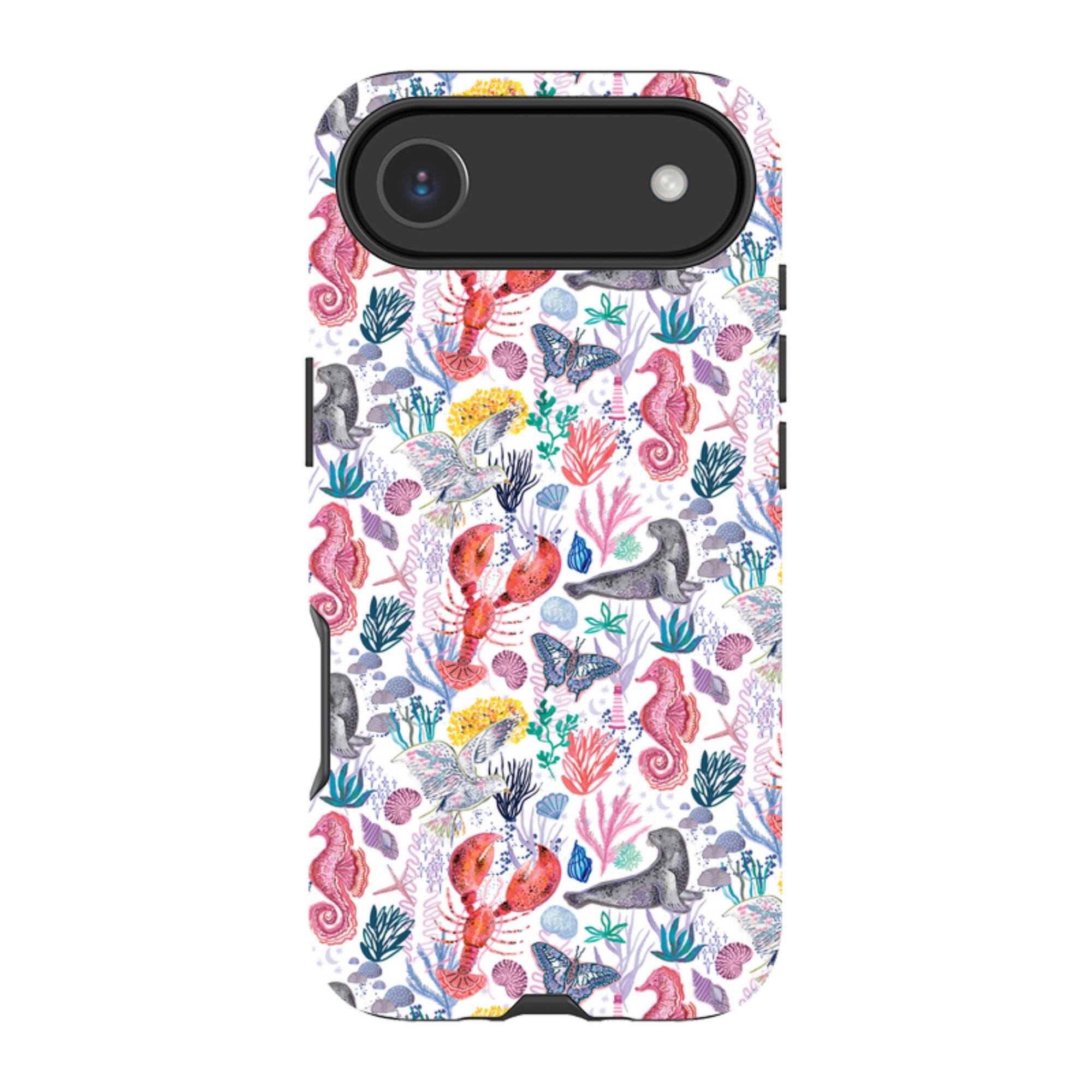iPhone Case - Coastline Pattern-B By Emma Frances Grant