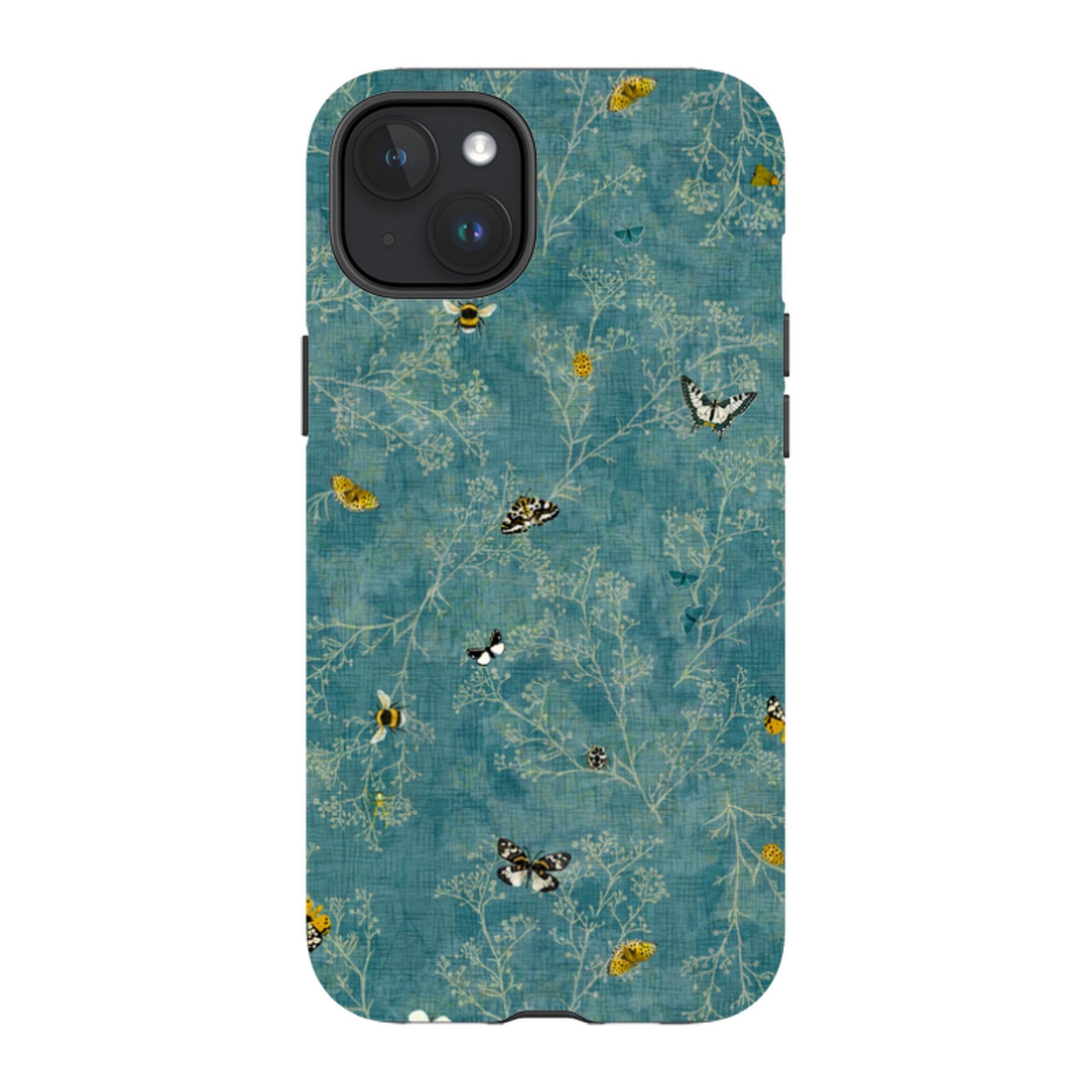 iPhone MagSafe Tough Case - Chinoiserie Garden Soft Sage By Katherine Quinn