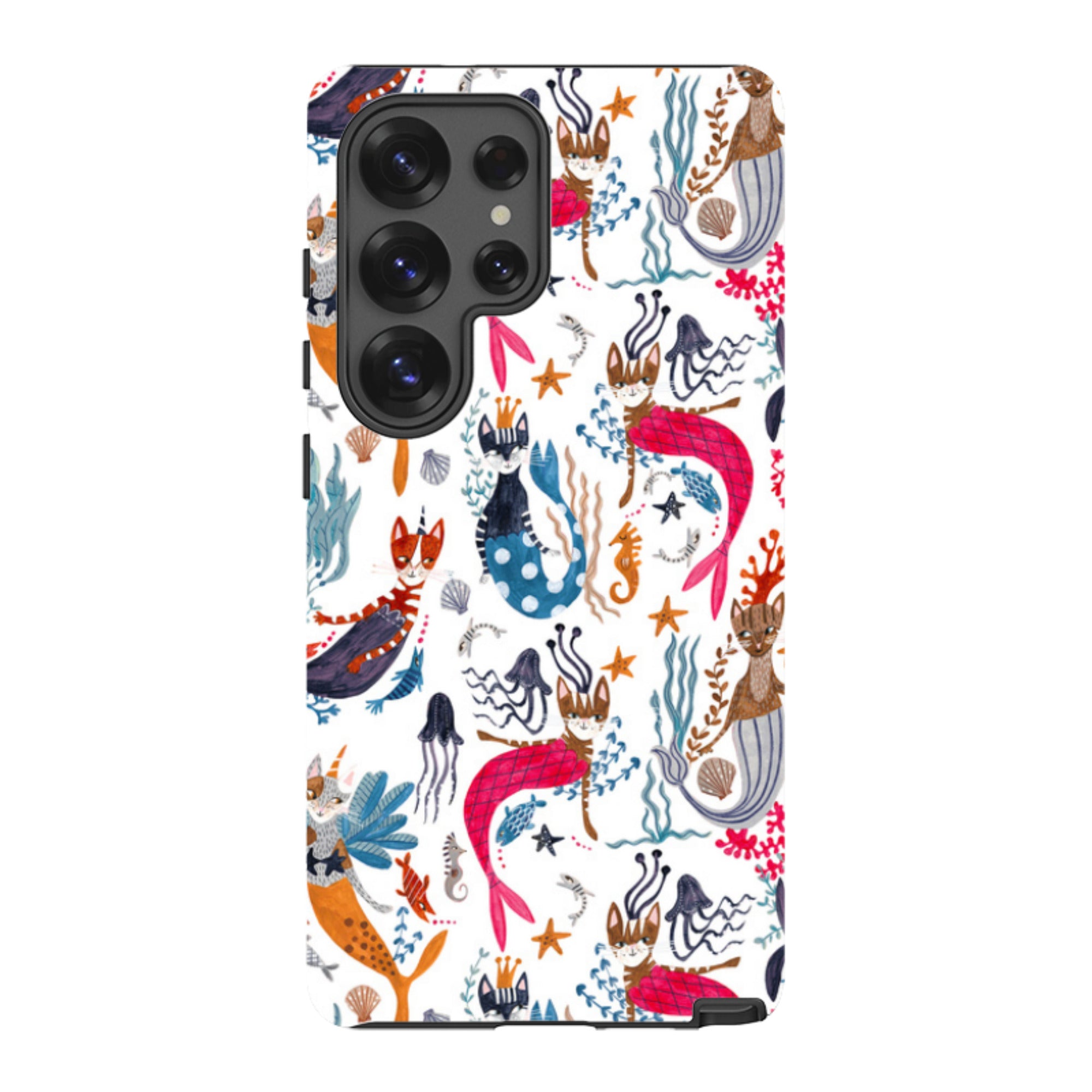 Samsung Tough Case - Cat-Fish By Caroline Bonne Muller