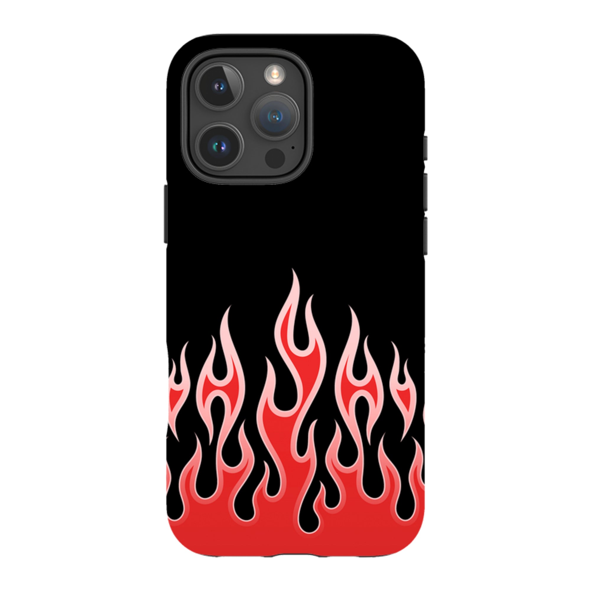 iPhone Tough Case - Red Flames