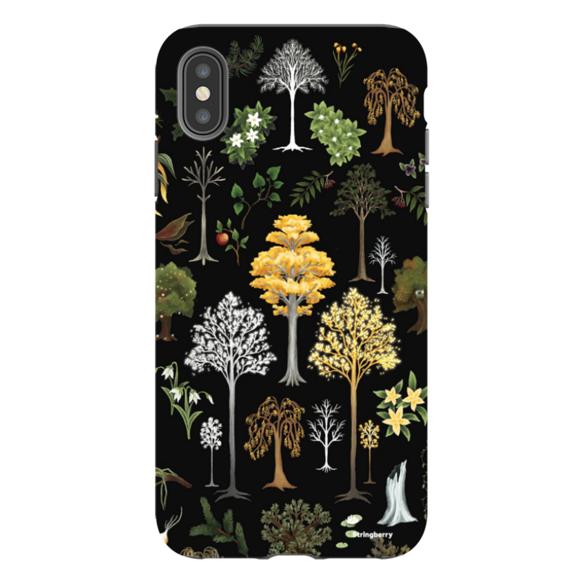 iPhone Tough Case - Fantasy Herbal  By Anna Stead