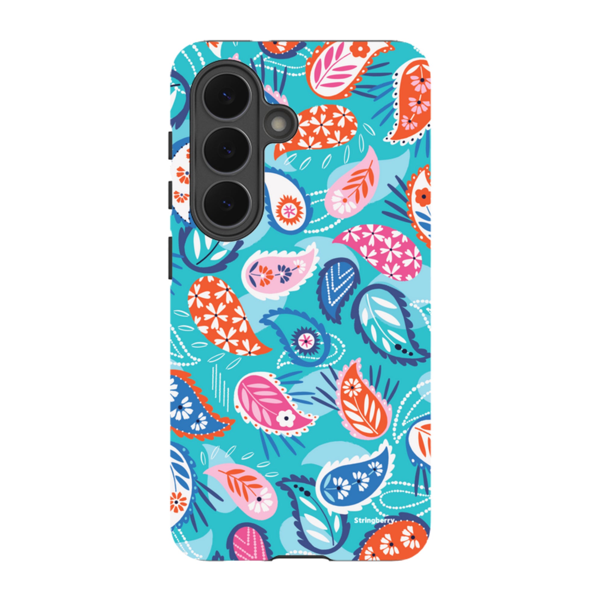 Samsung Tough Case - Paisley Blue By Ali Brookes