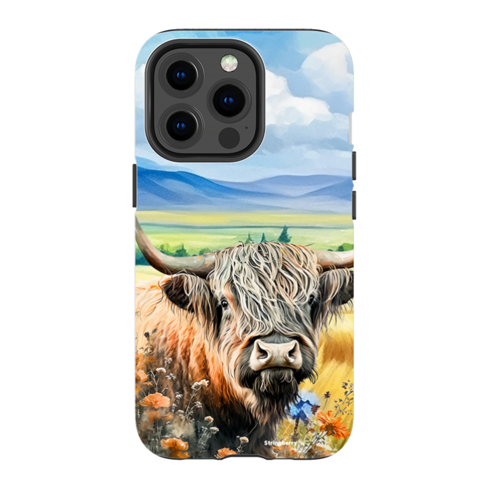 iPhone Tough Case - Highland Cow V