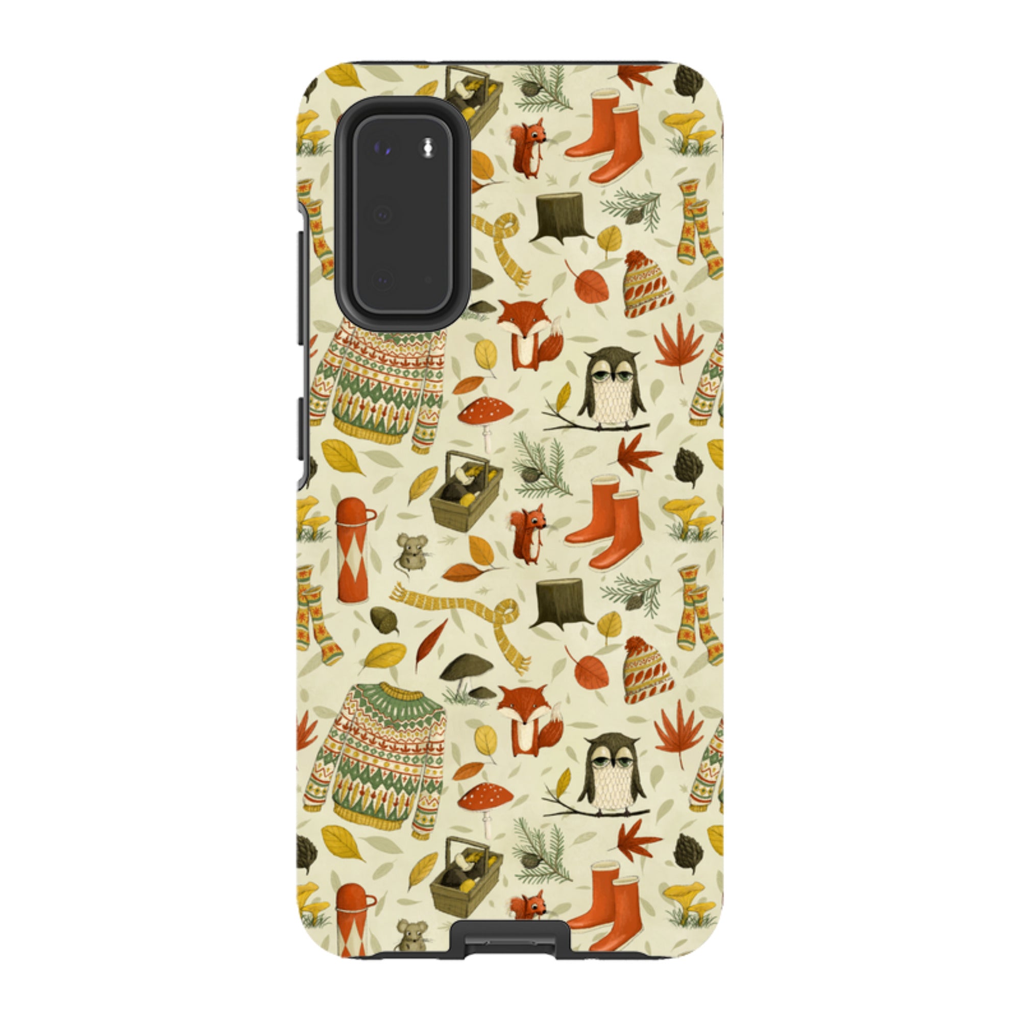 Samsung Tough Case - Autumn Pattern By Maja Lindberg