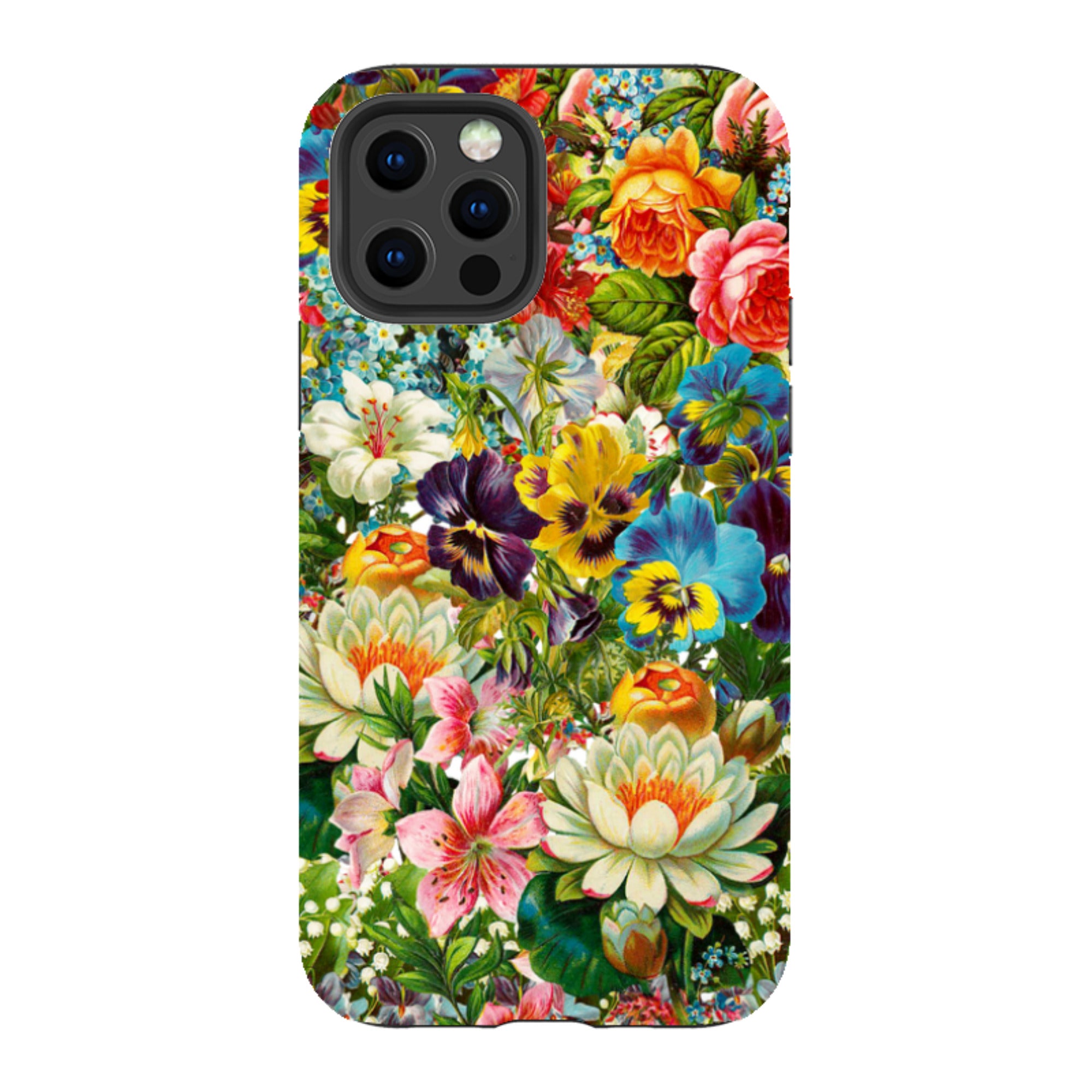 iPhone Tough Case - Floral Burst