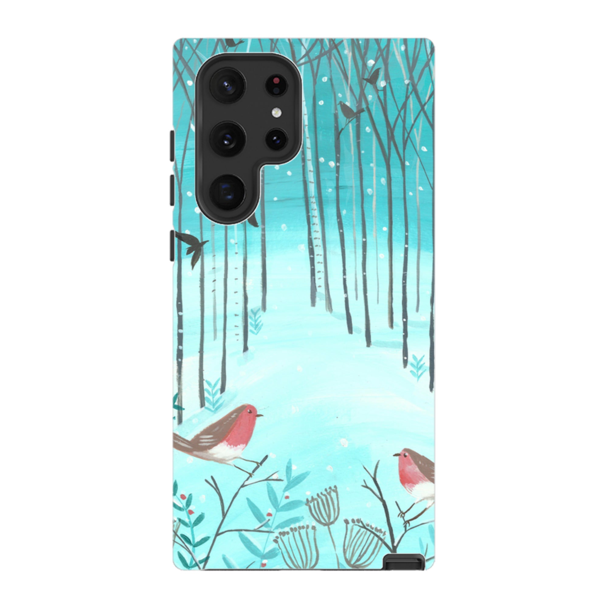 Samsung Tough Case - Winter Forest By Mary Stubberfield