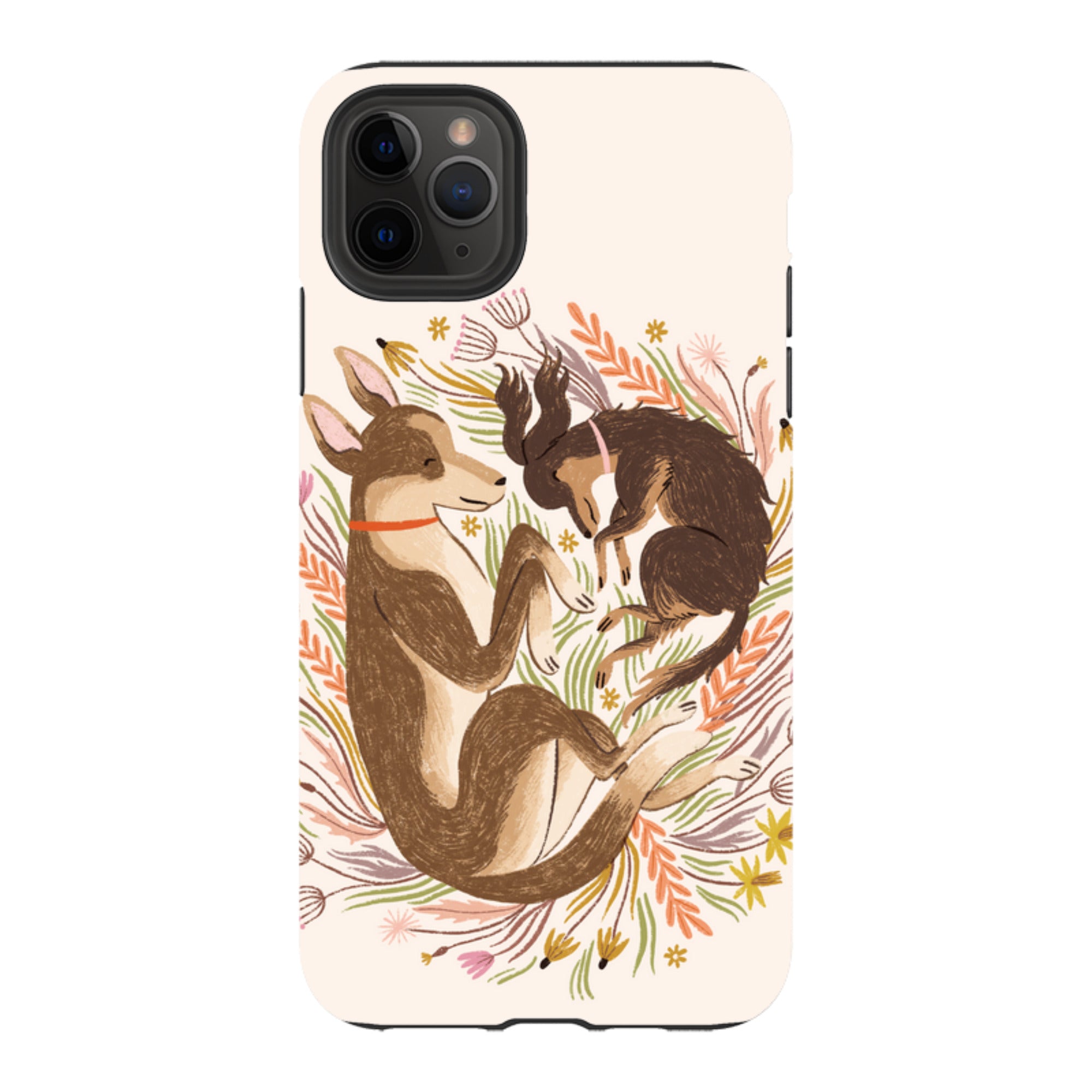 iPhone Tough Case - No Better Dream (Dogs) By Meghann Rader