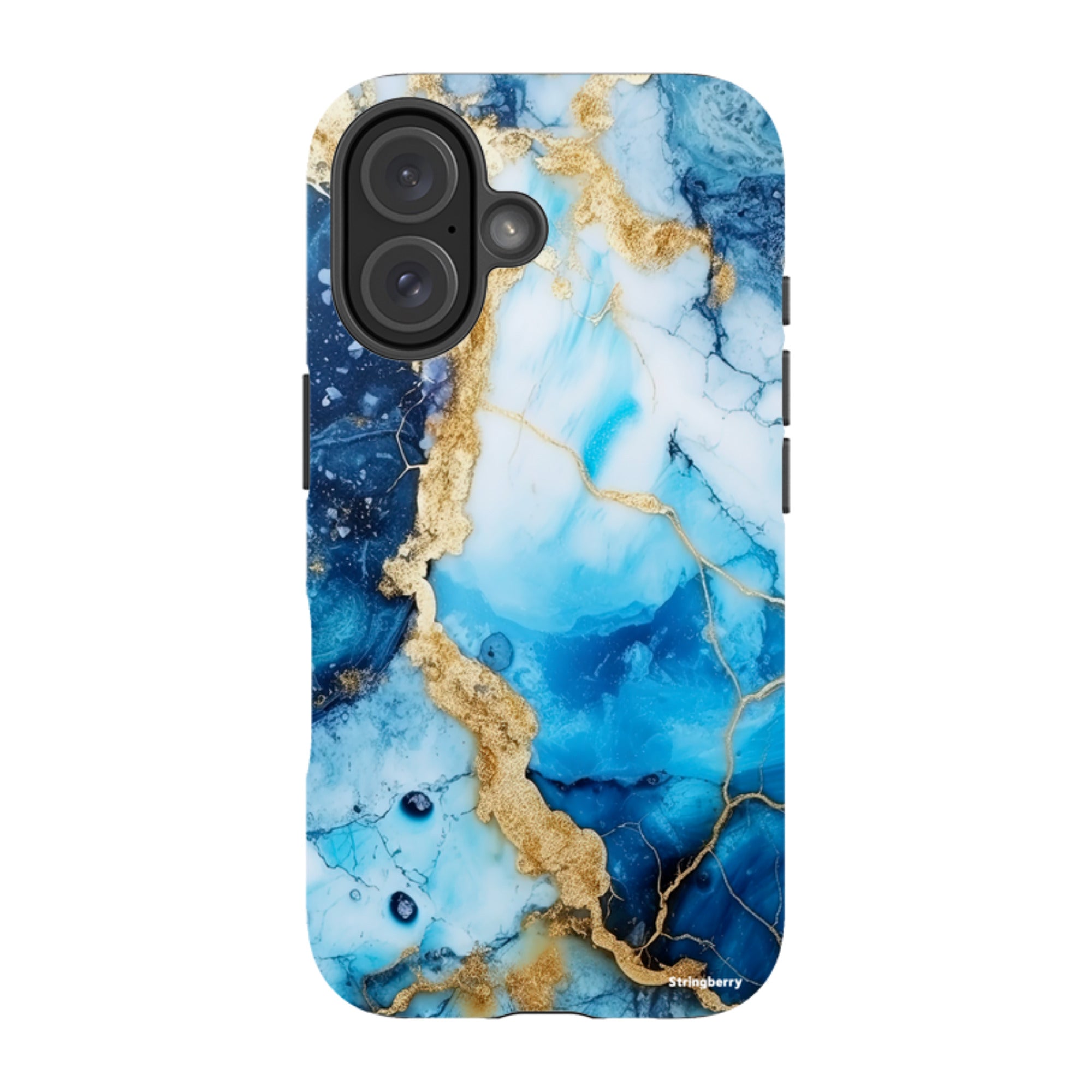 iPhone MagSafe Tough Case -  Blue Marbs