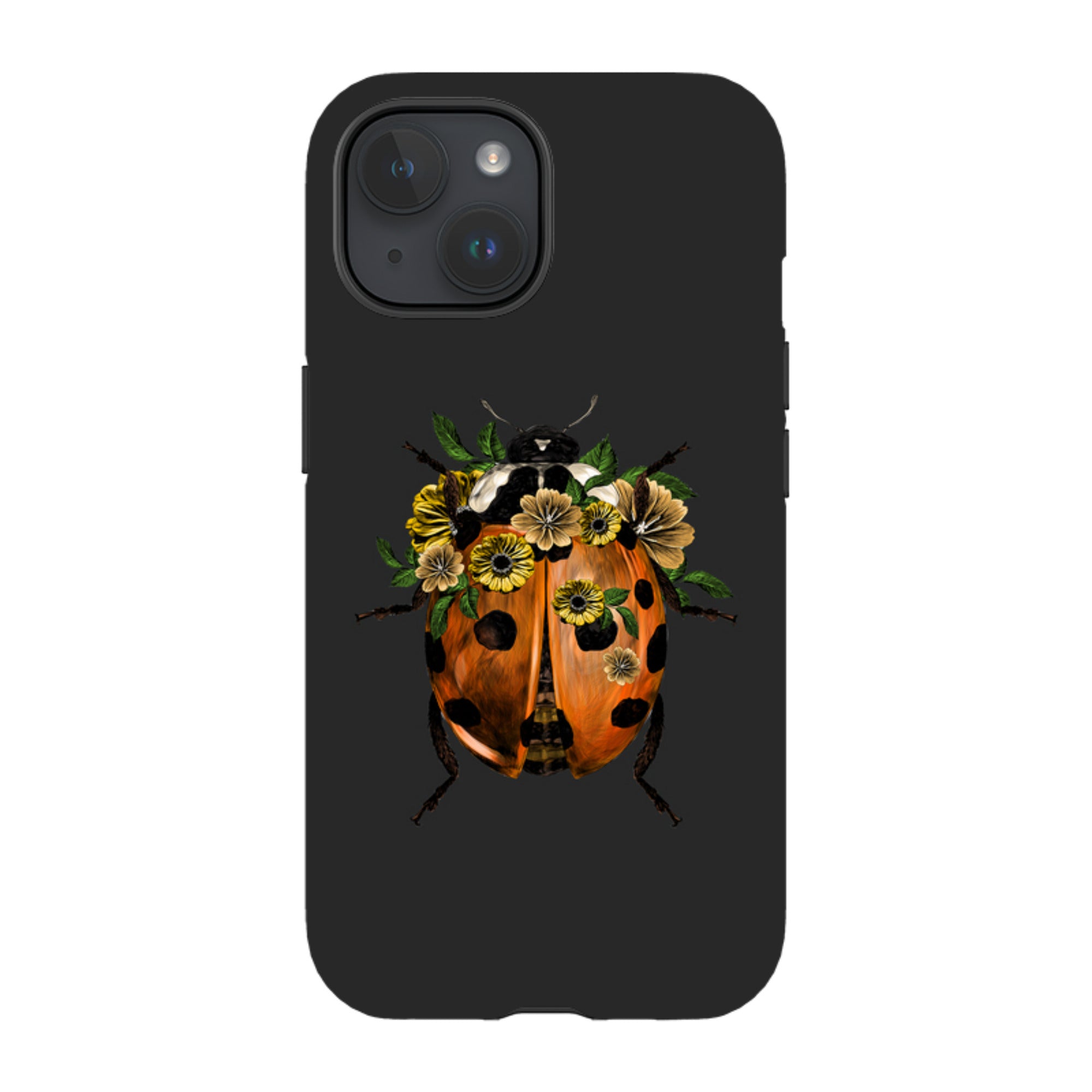 iPhone Tough Case - Ladybug Dark