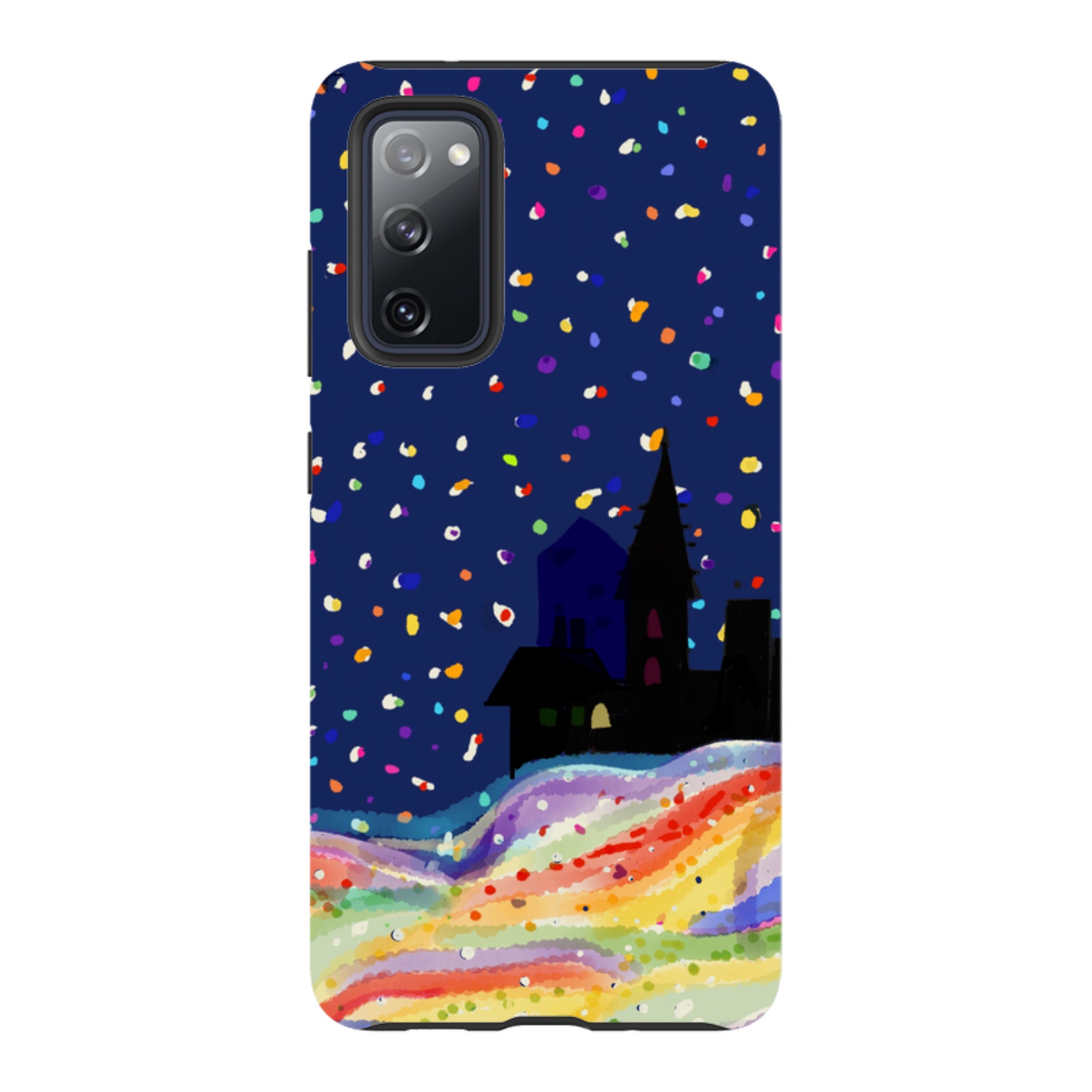 Samsung Tough Case - Rainbow Snow By Sarah Campbell