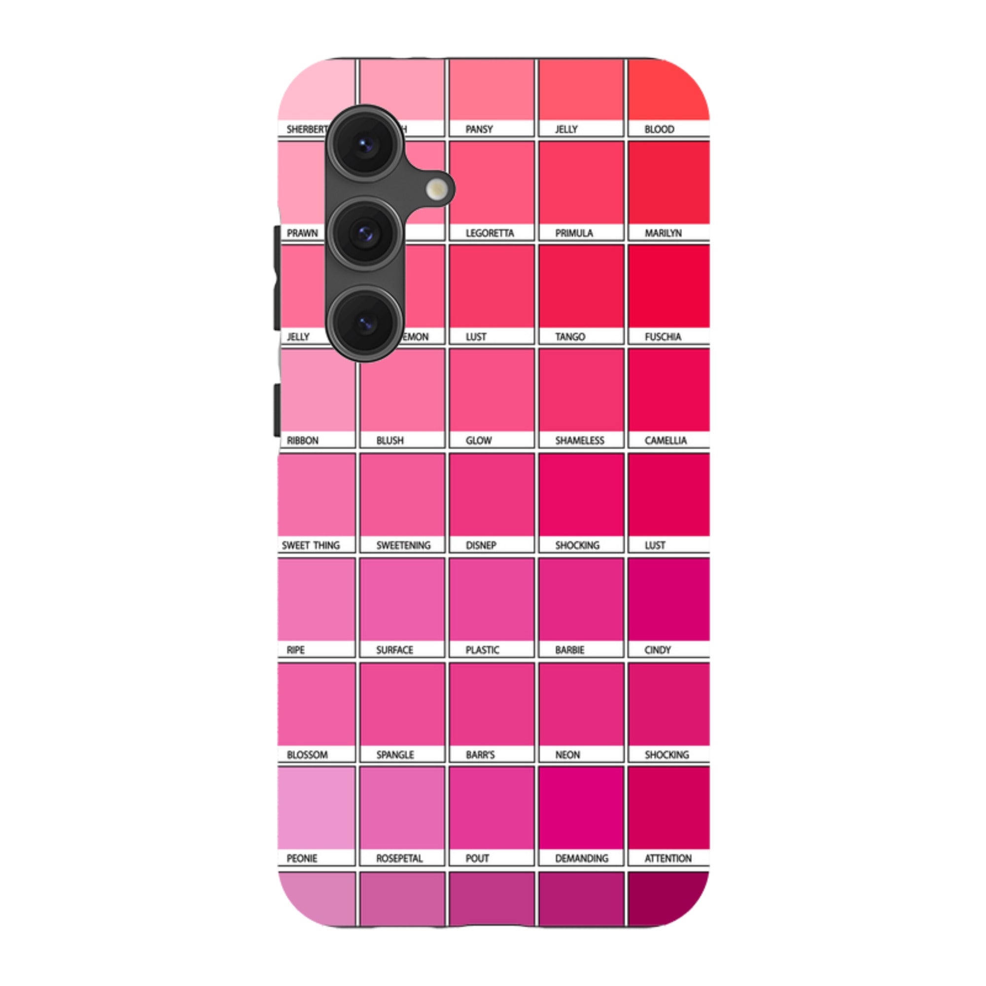 Samsung Tough Case - Pink Chromology By Kitty Joseph