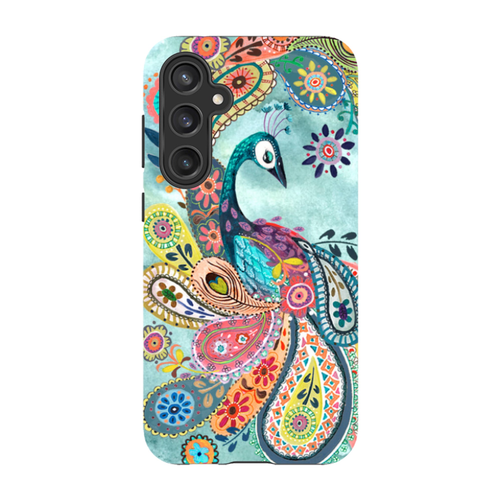 Samsung Tough Case - Peacock Dreams By Caroline Bonne Muller