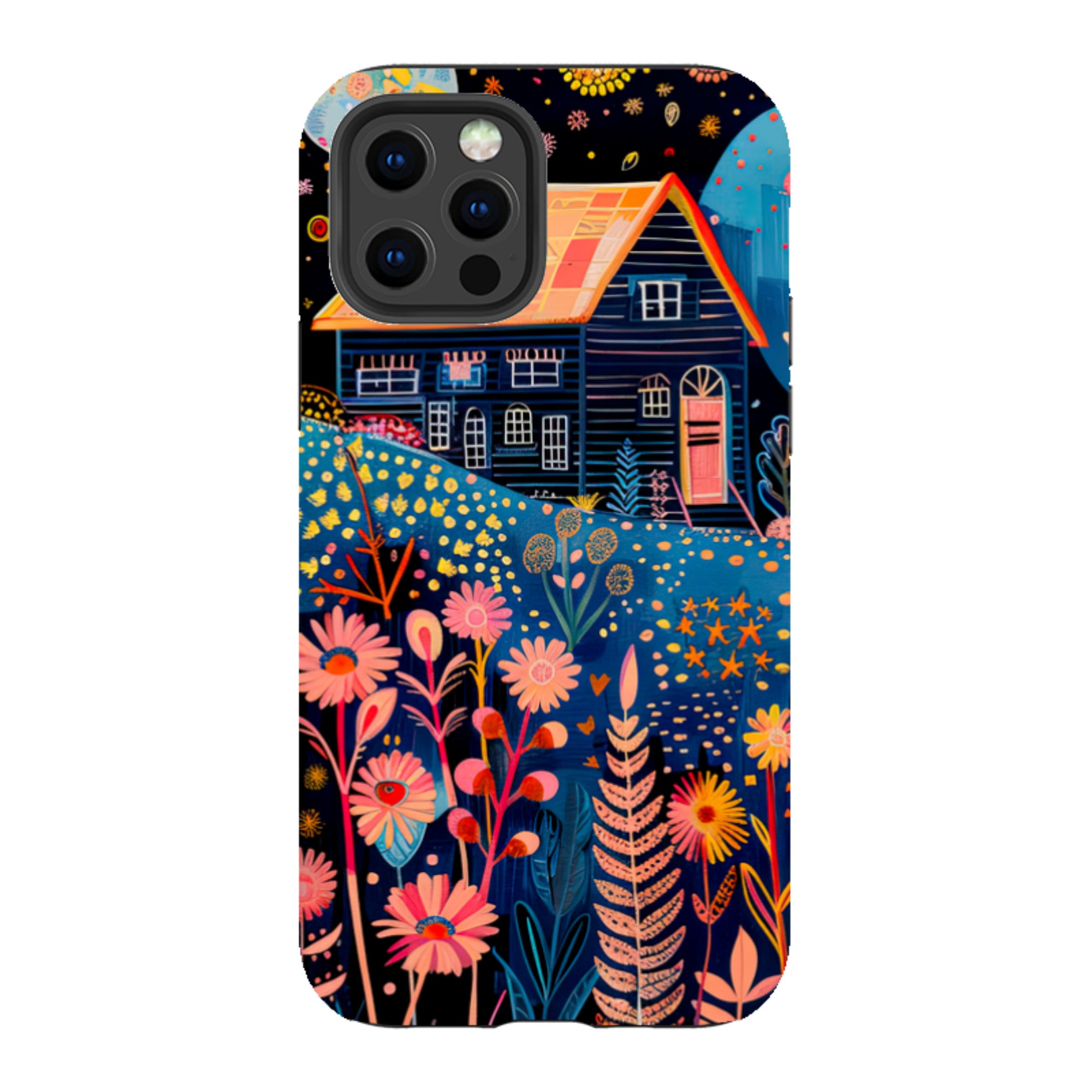 iPhone Case - Folk Art House V