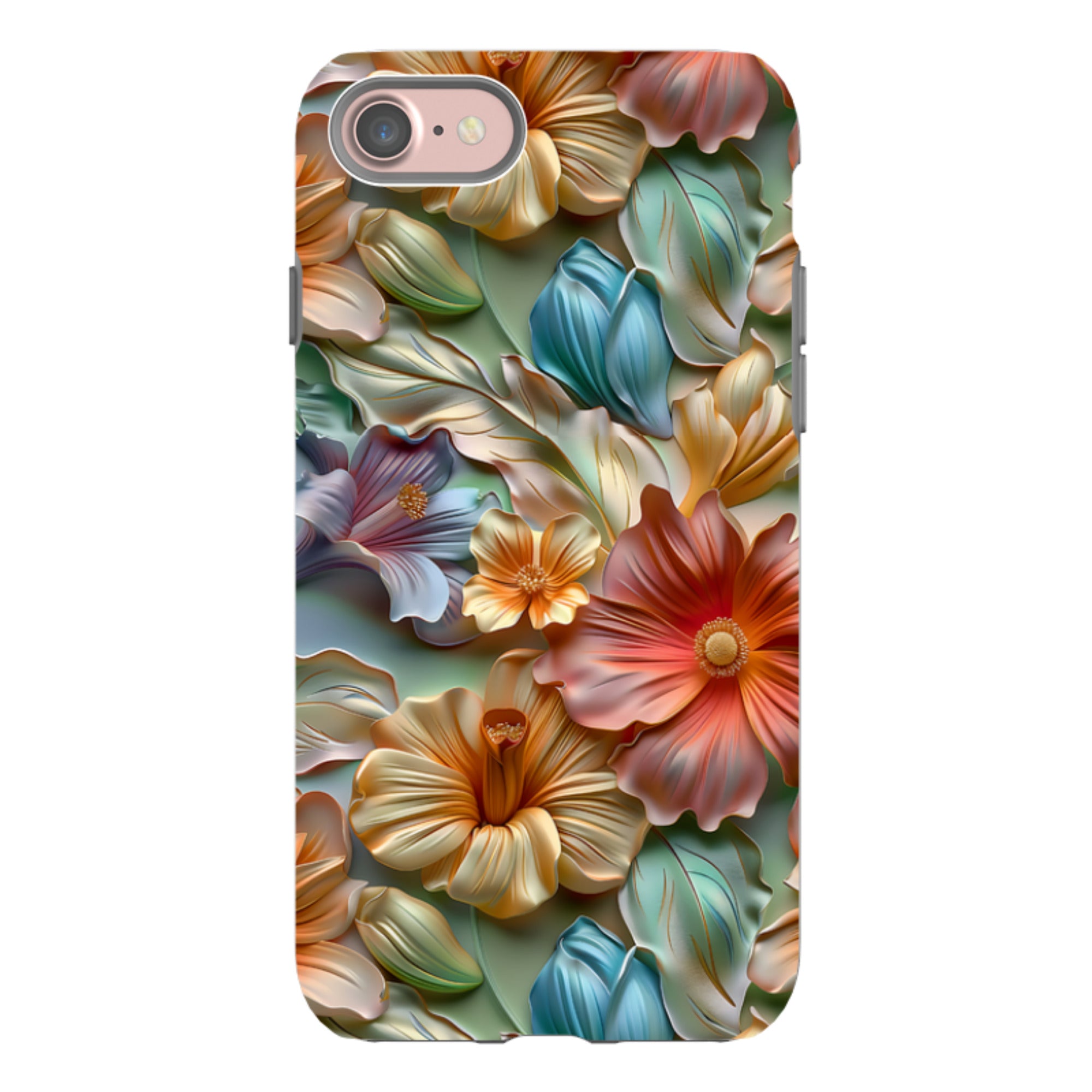iPhone Tough Case -Dawn Floral