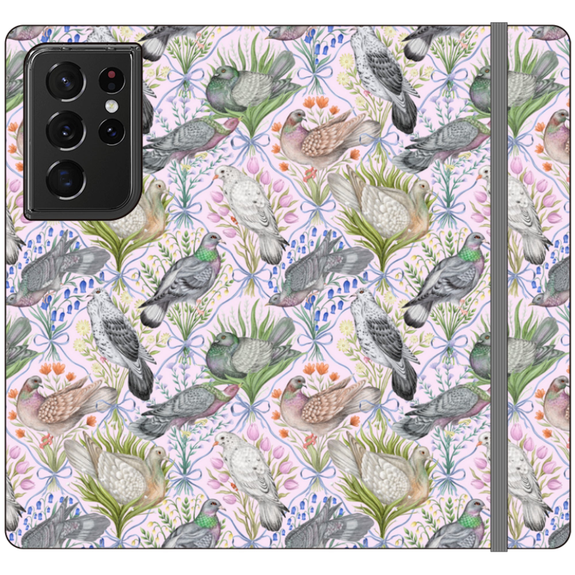 Pigeon Pals Wallet Case By Catherine Rowe