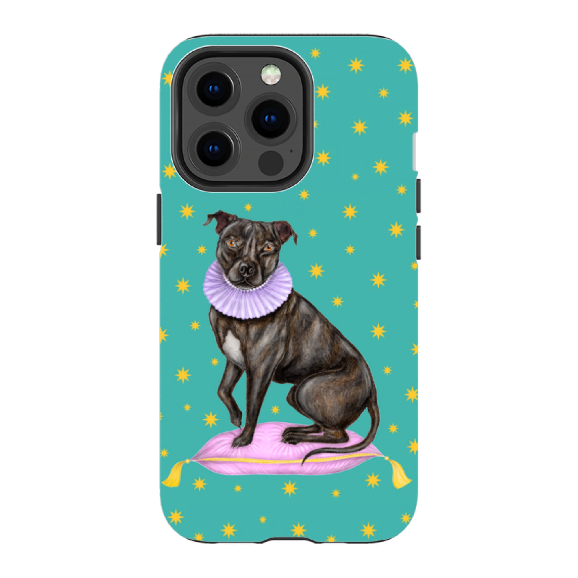 iPhone MagSafe Tough Case - Staffy By Catherine Rowe