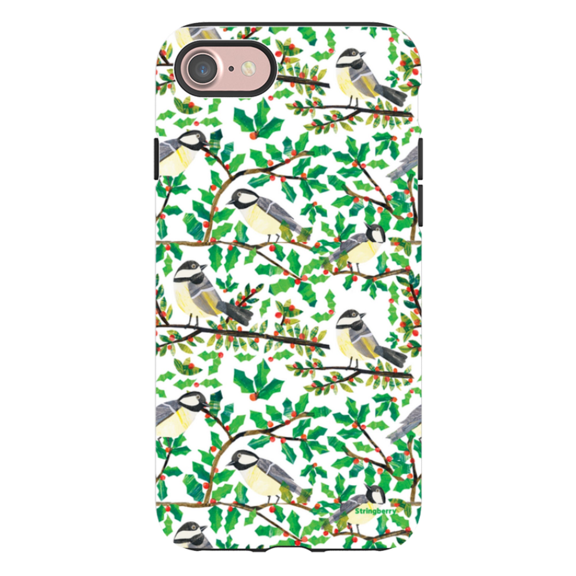 iPhone Tough Case - Chickadee By Tracey English