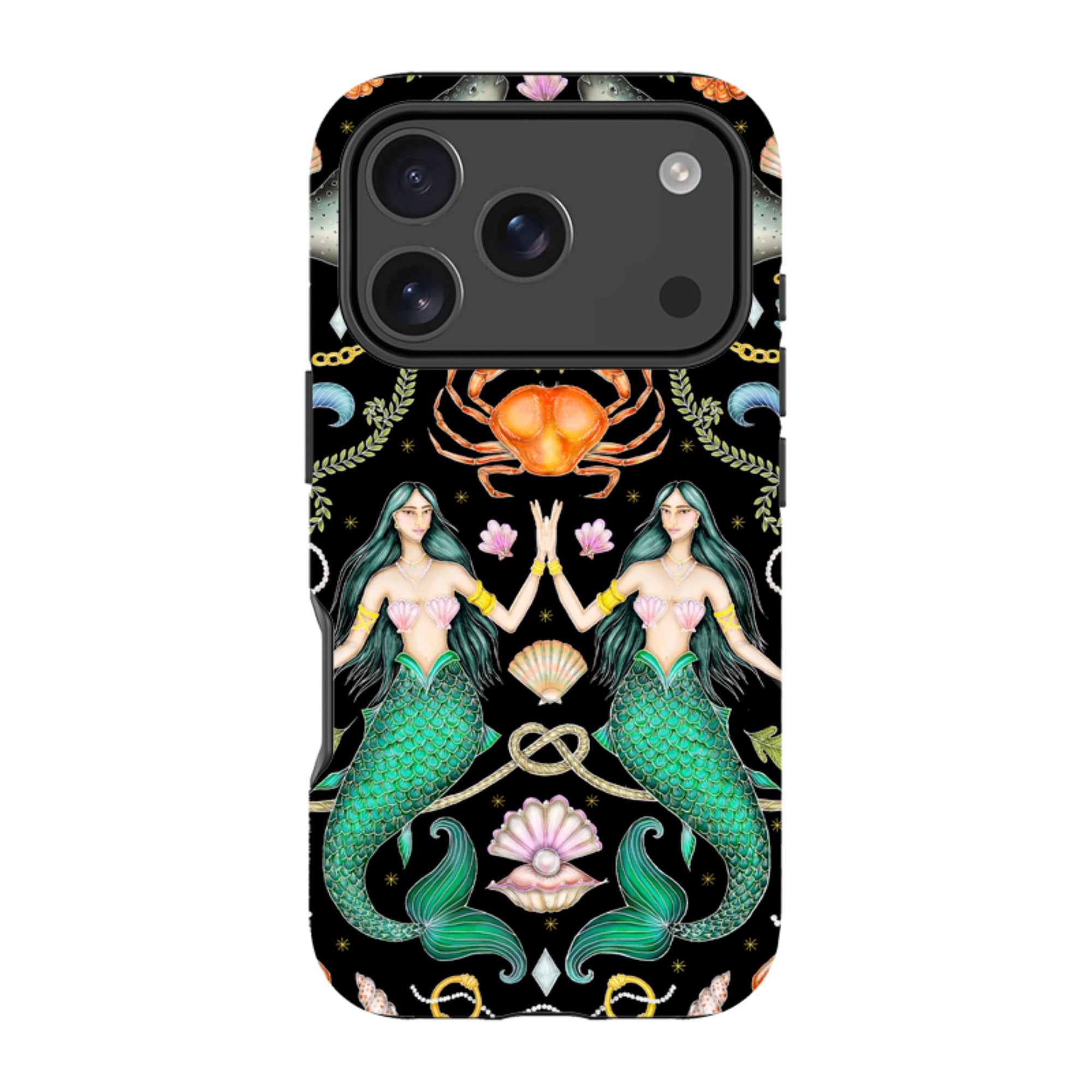 iPhone Tough Case - Tritons Treasure By Catherine Rowe