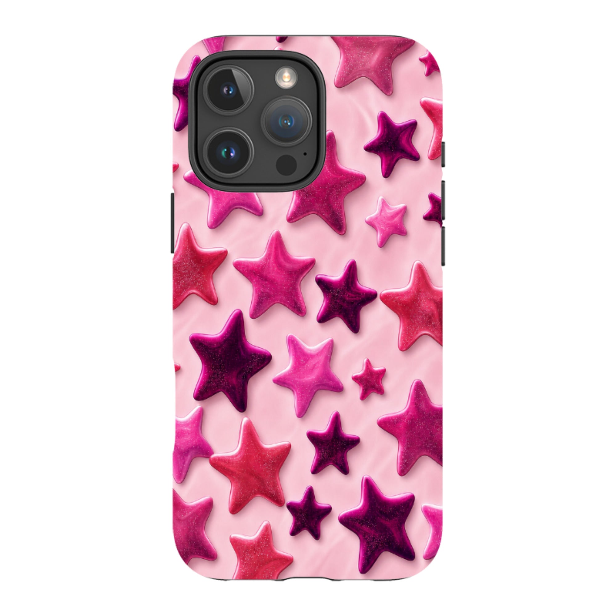 iPhone MagSafe Tough Case - Fuchsia Star