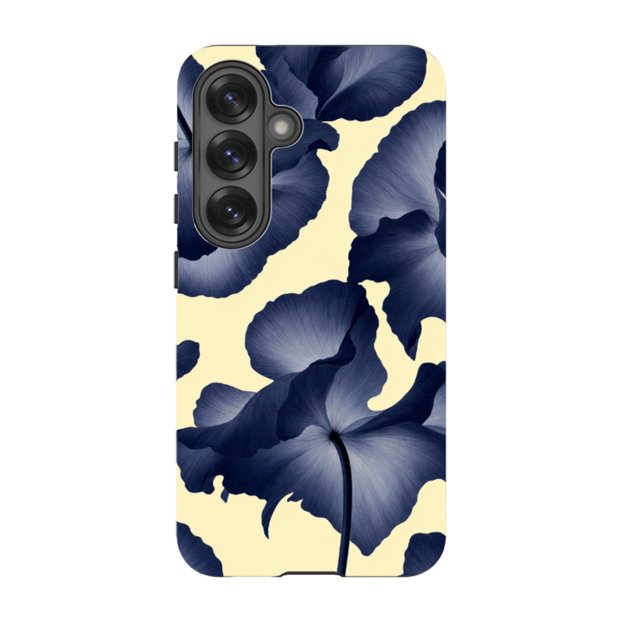 Samsung Tough Case - Navy Blue Poppy